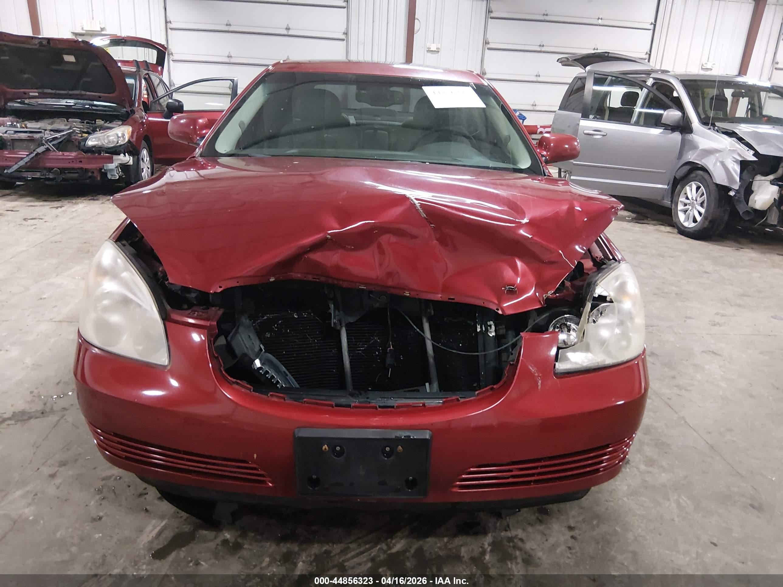 2008 Buick Lucerne Cxl Maroon vin: 1G4HD57278U188026