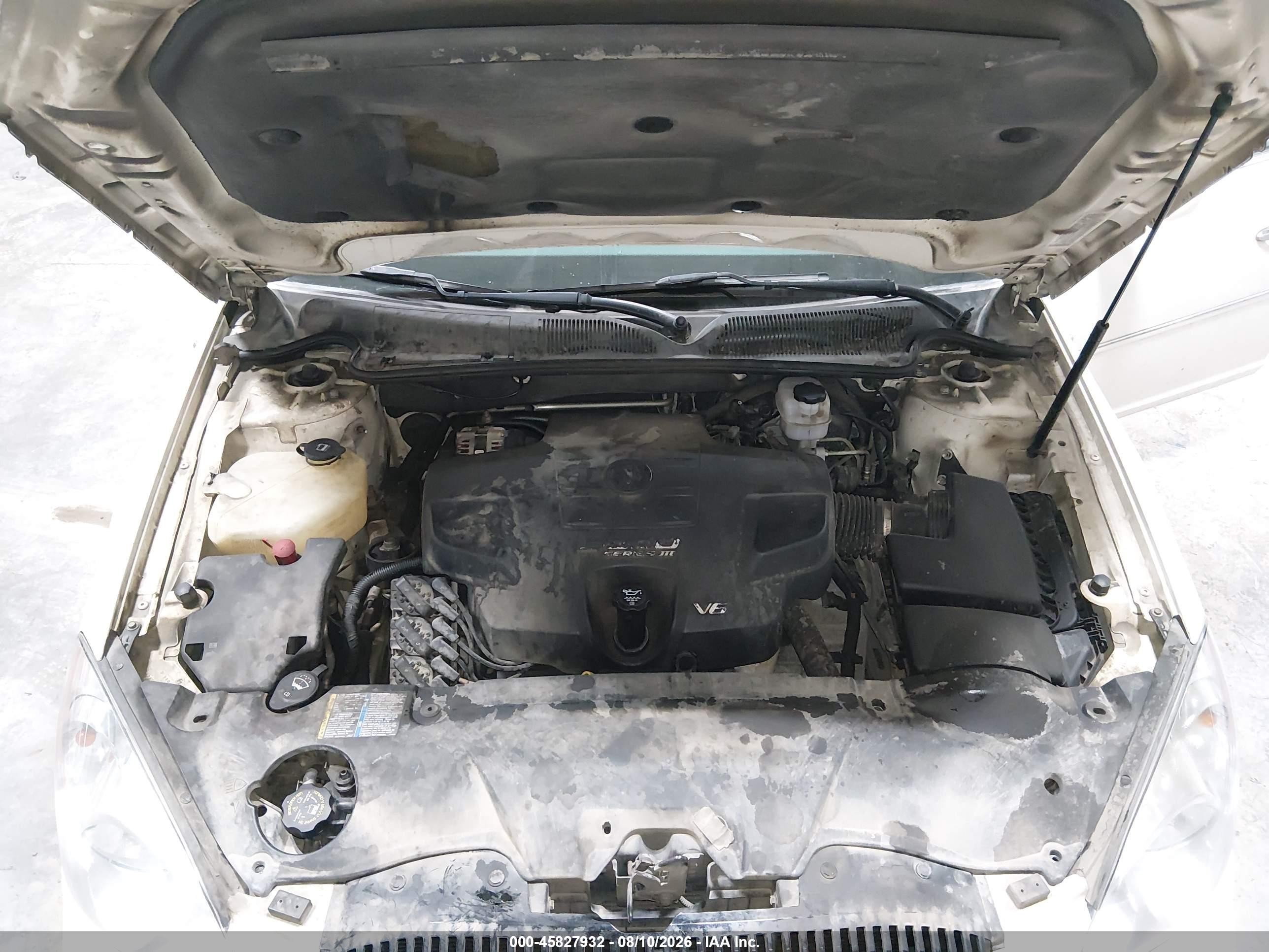 2006 Buick Lucerne Cxl White vin: 1G4HD57286U217840