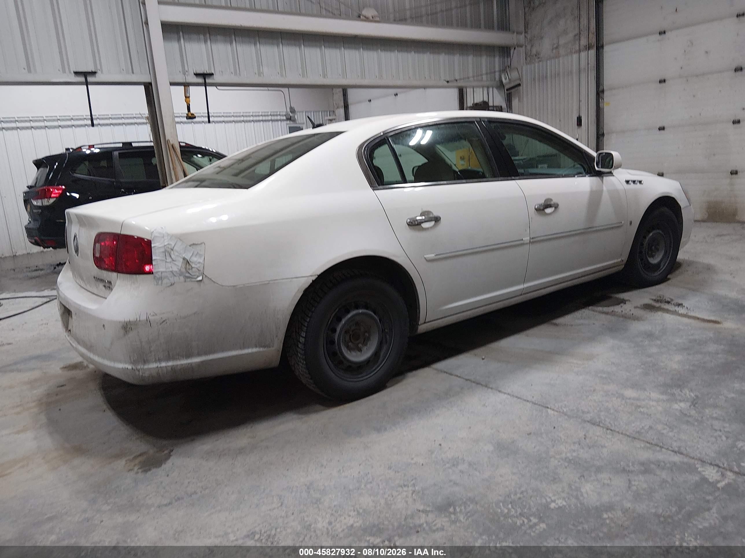 2006 Buick Lucerne Cxl White vin: 1G4HD57286U217840