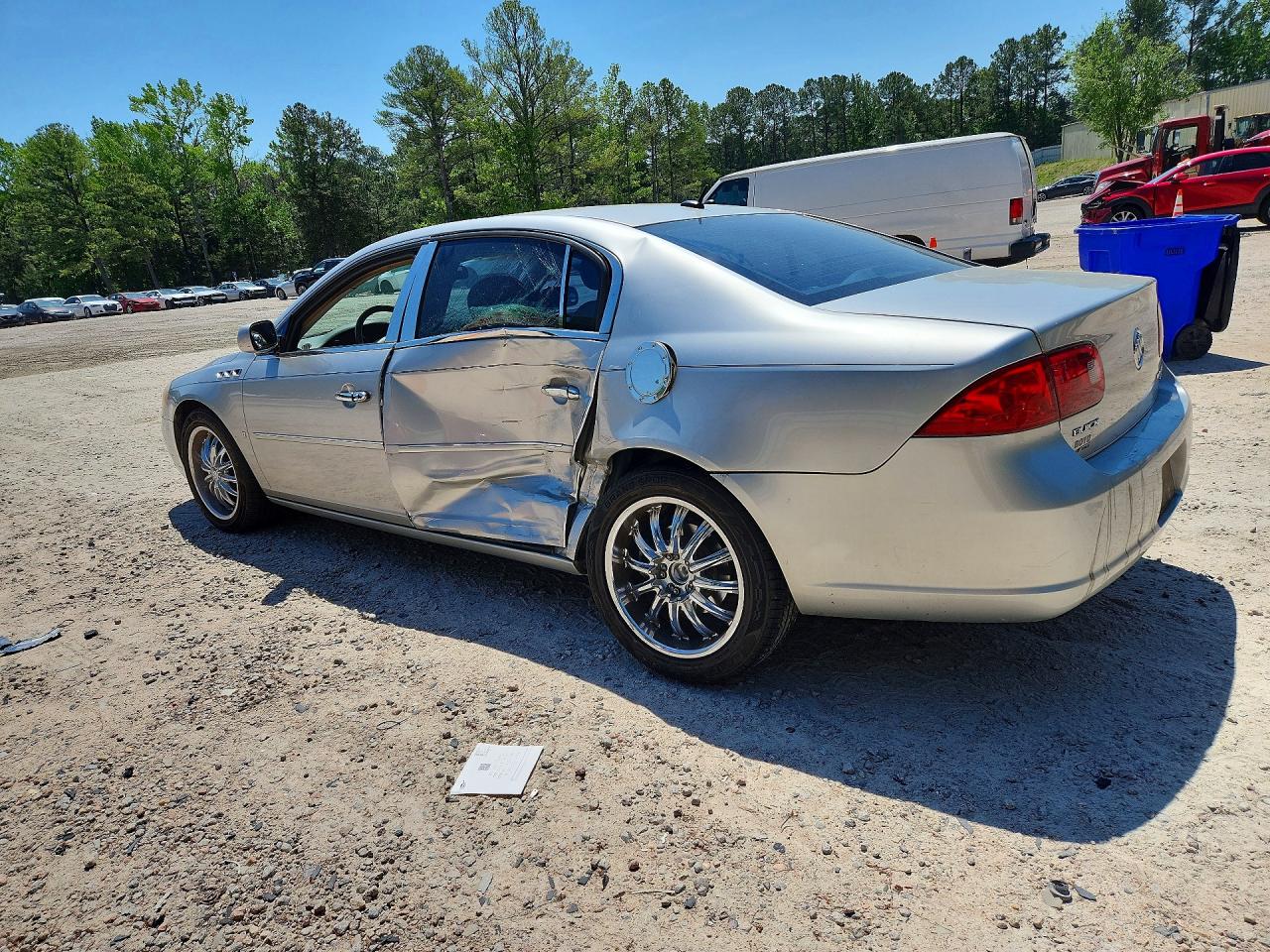 2006 Buick Lucerne Cxl Silver vin: 1G4HD57286U227641