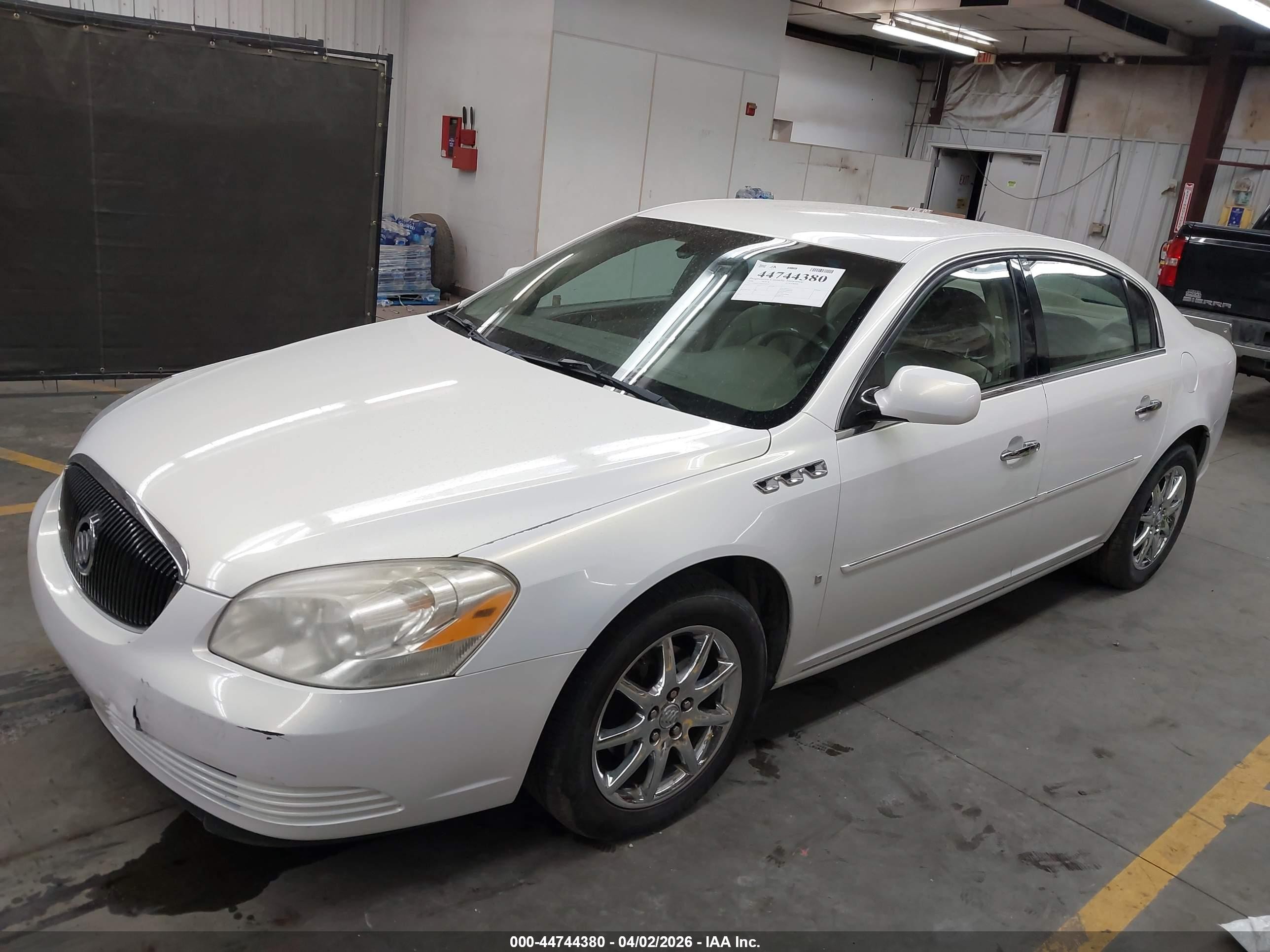 2006 Buick Lucerne Cxl Белый vin: 1G4HD57286U253642