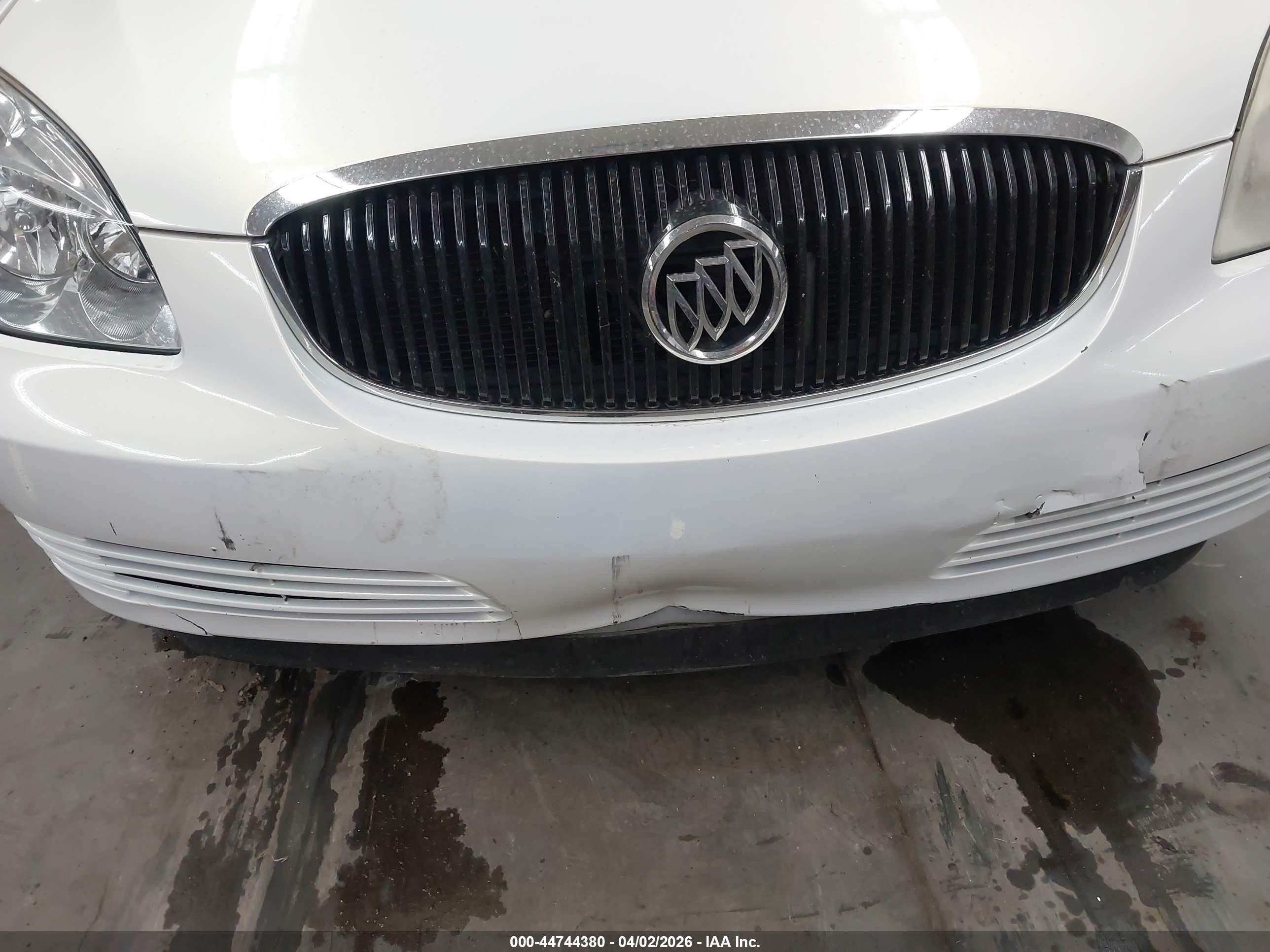 2006 Buick Lucerne Cxl Белый vin: 1G4HD57286U253642