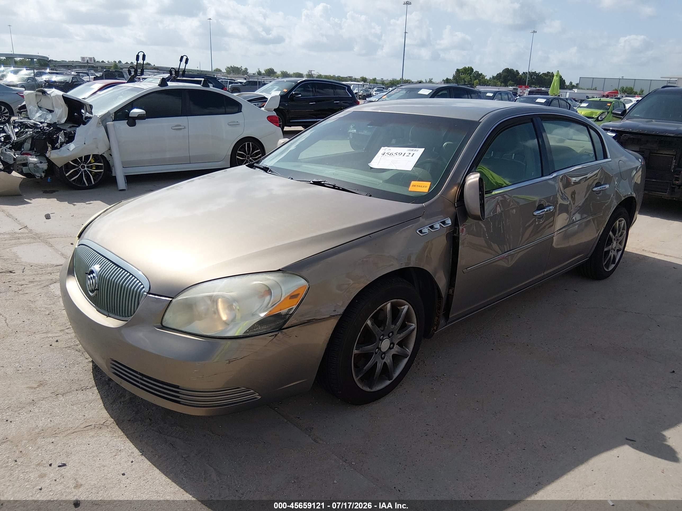 2006 Buick Lucerne Cxl Brown vin: 1G4HD57286U256282