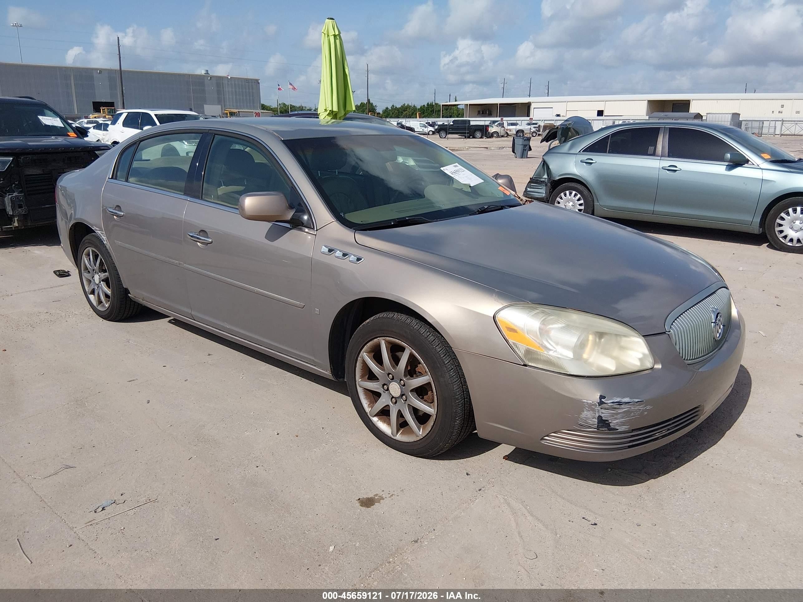 2006 Buick Lucerne Cxl Brown vin: 1G4HD57286U256282