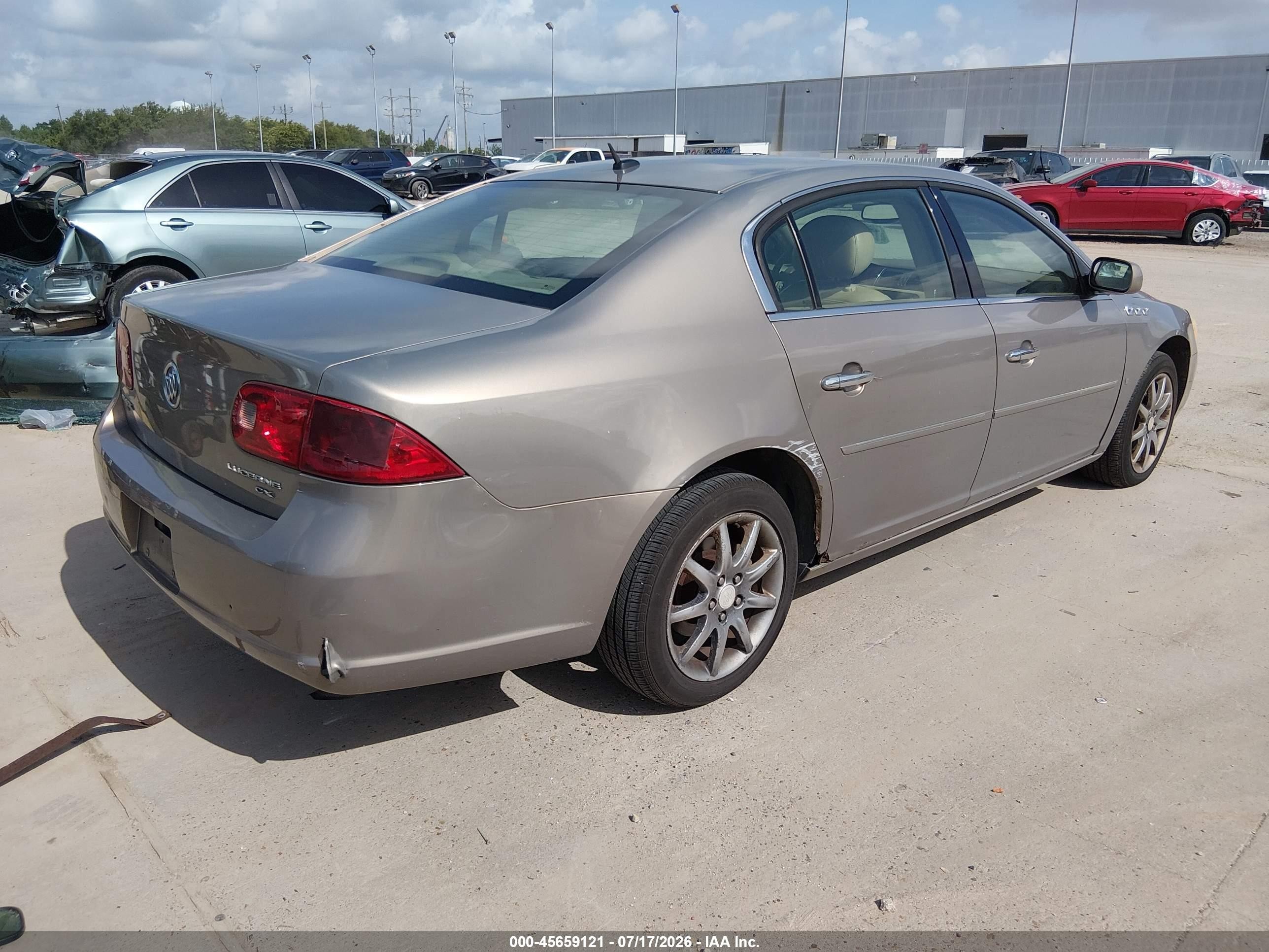 2006 Buick Lucerne Cxl Brown vin: 1G4HD57286U256282