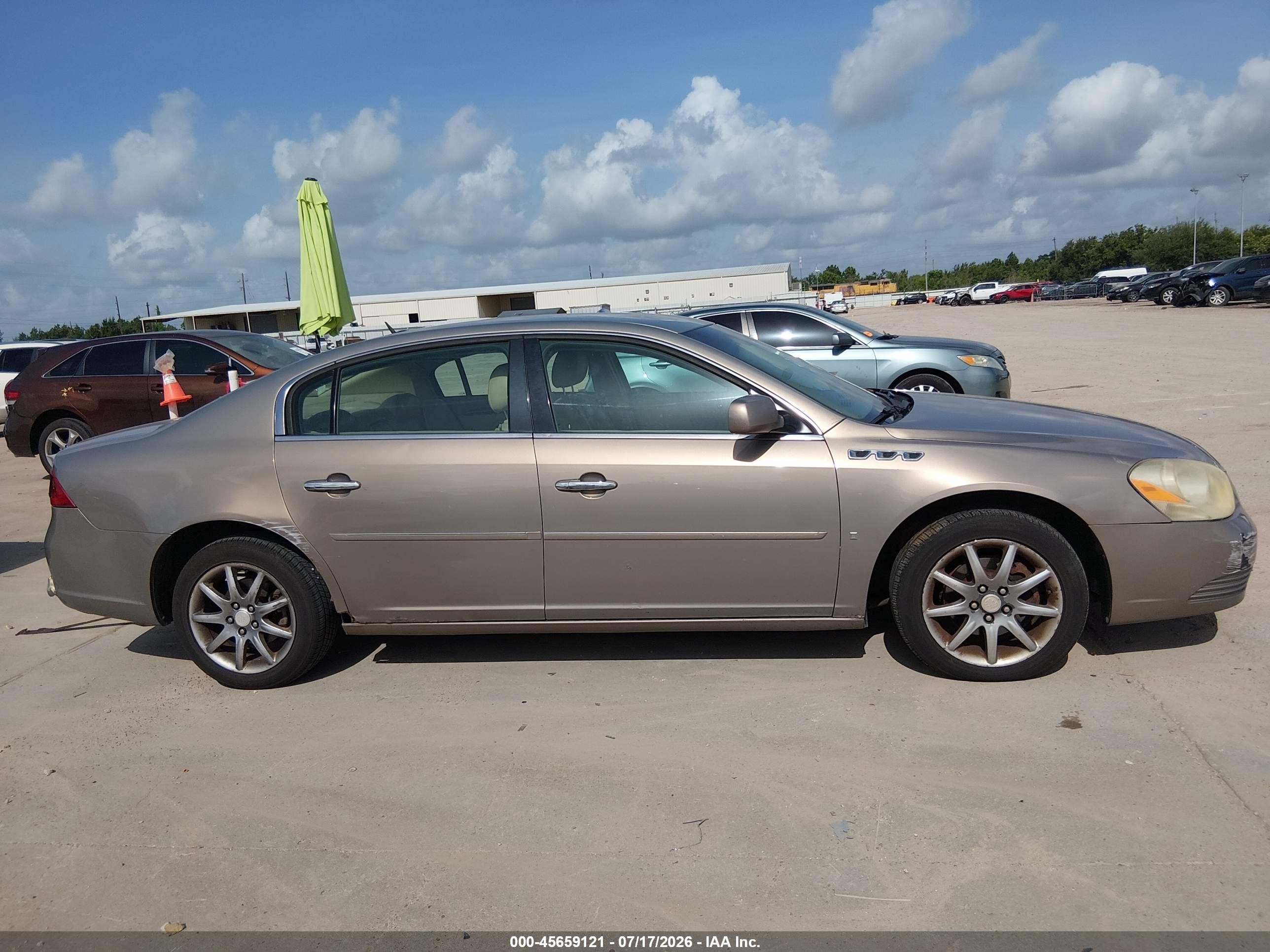 2006 Buick Lucerne Cxl Brown vin: 1G4HD57286U256282