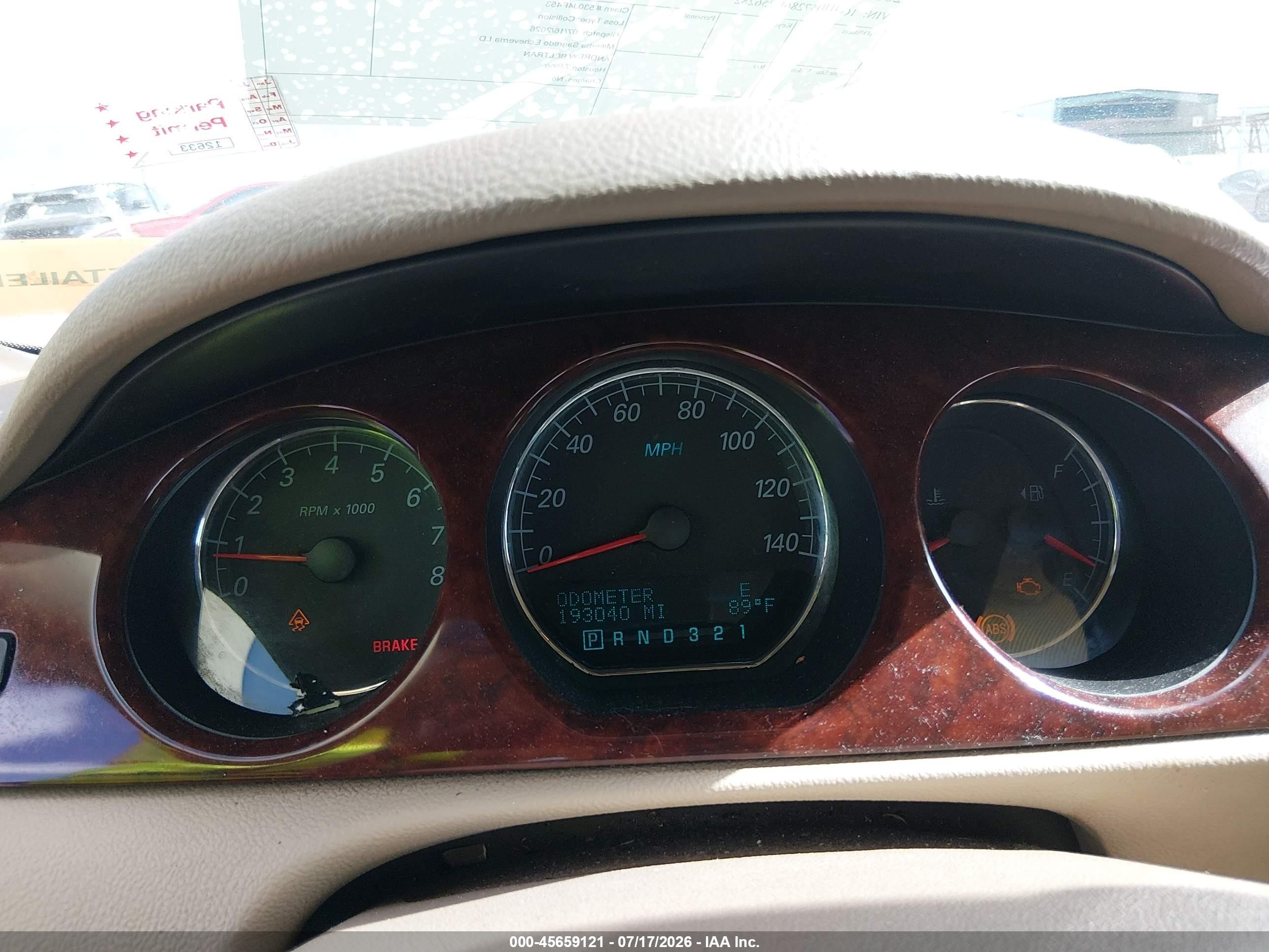 2006 Buick Lucerne Cxl Brown vin: 1G4HD57286U256282