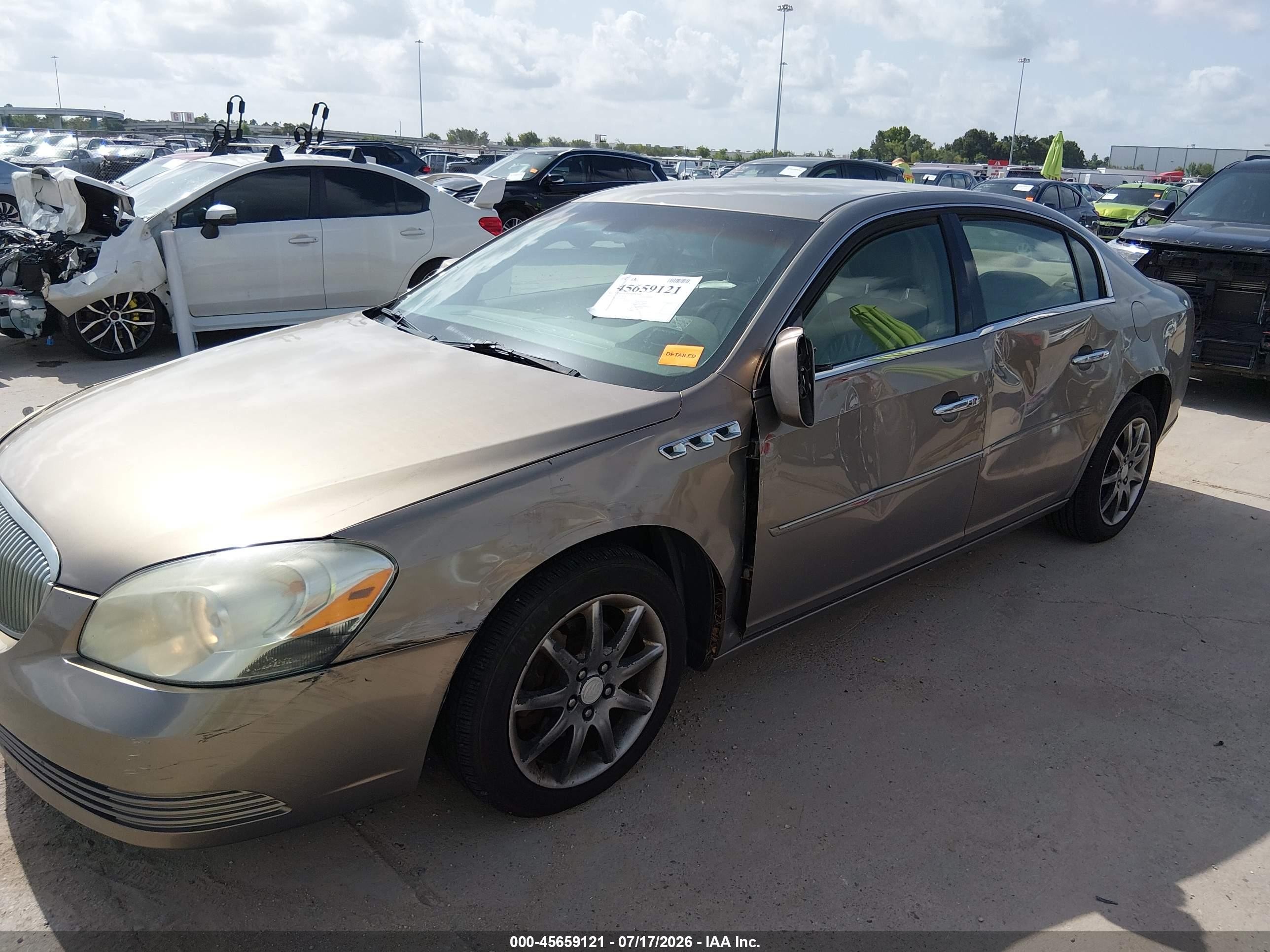 2006 Buick Lucerne Cxl Brown vin: 1G4HD57286U256282