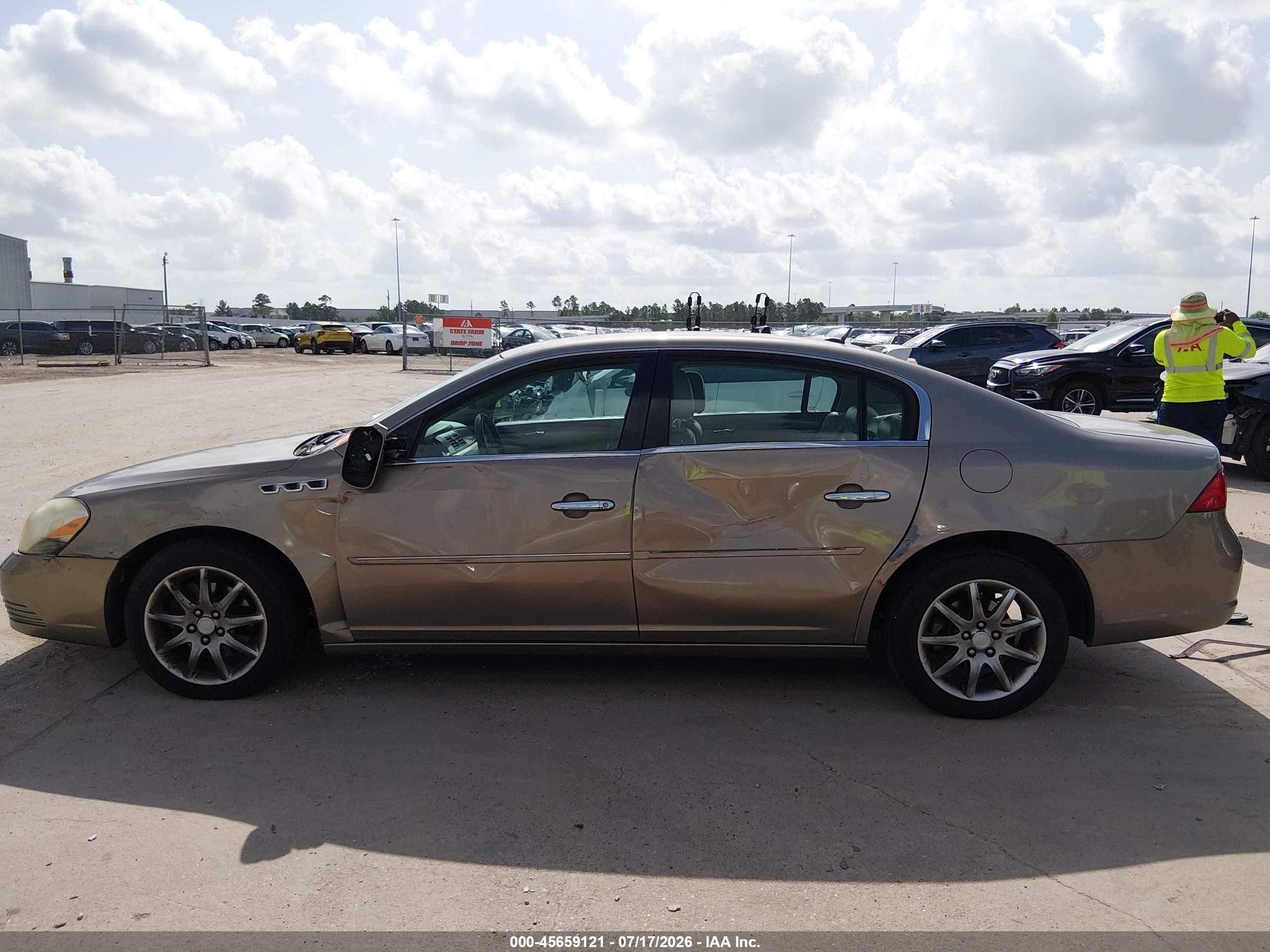2006 Buick Lucerne Cxl Brown vin: 1G4HD57286U256282