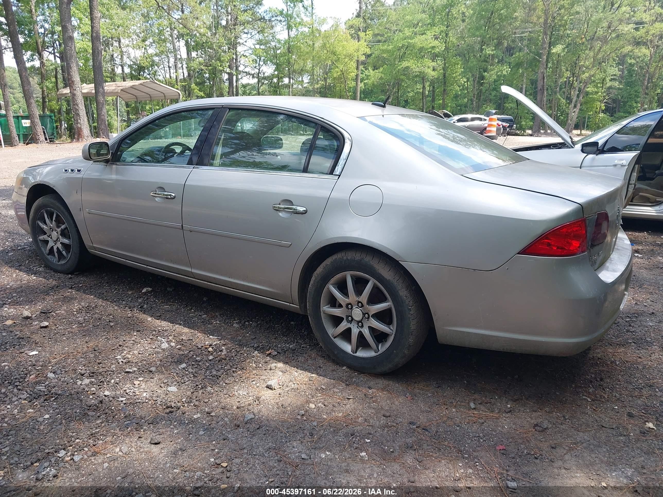 2007 Buick Lucerne Cxl Серебряный vin: 1G4HD57287U114886