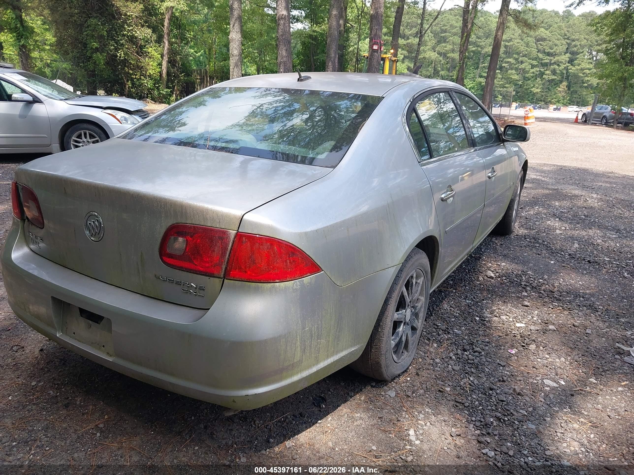 2007 Buick Lucerne Cxl Серебряный vin: 1G4HD57287U114886