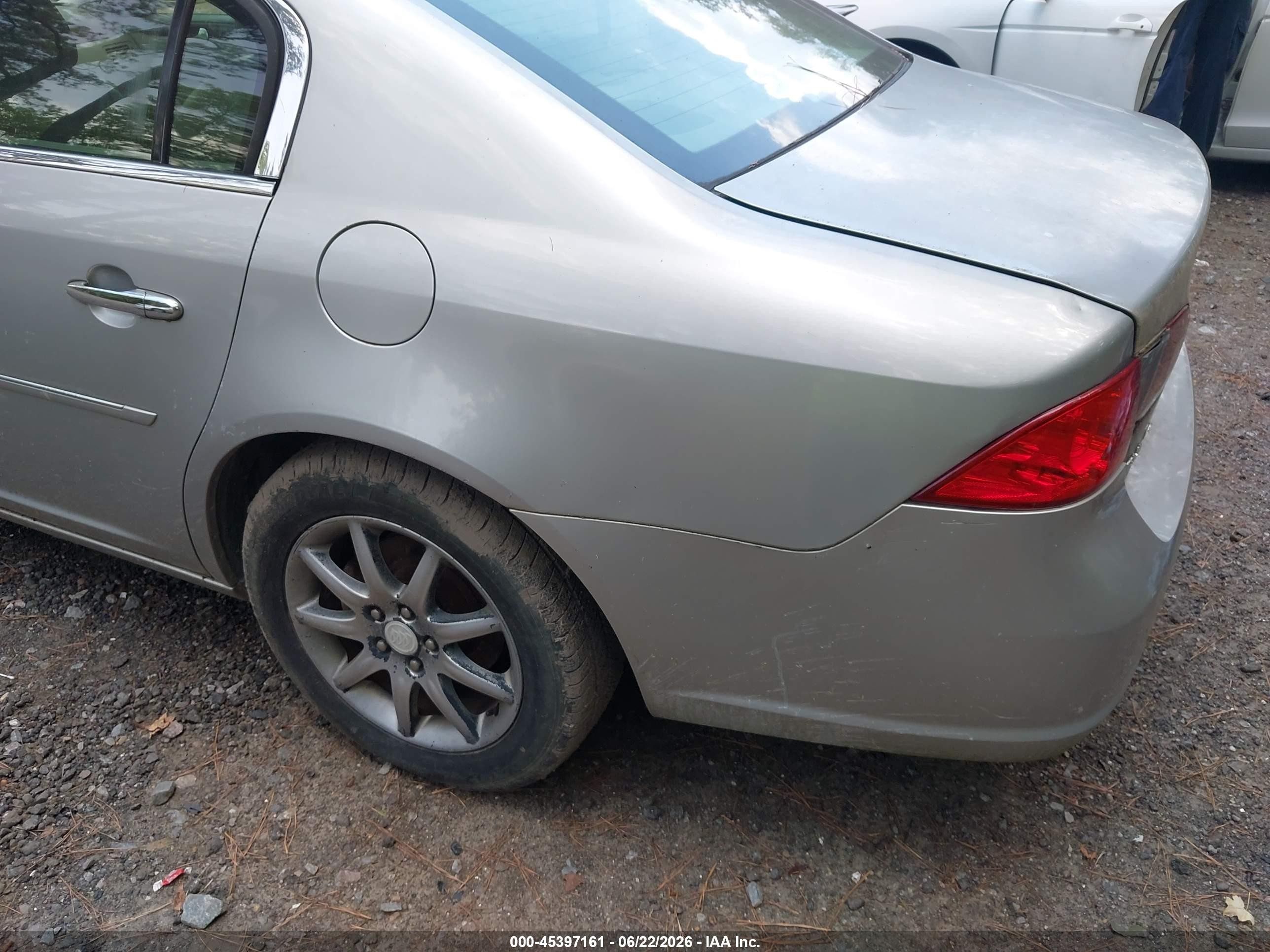 2007 Buick Lucerne Cxl Серебряный vin: 1G4HD57287U114886