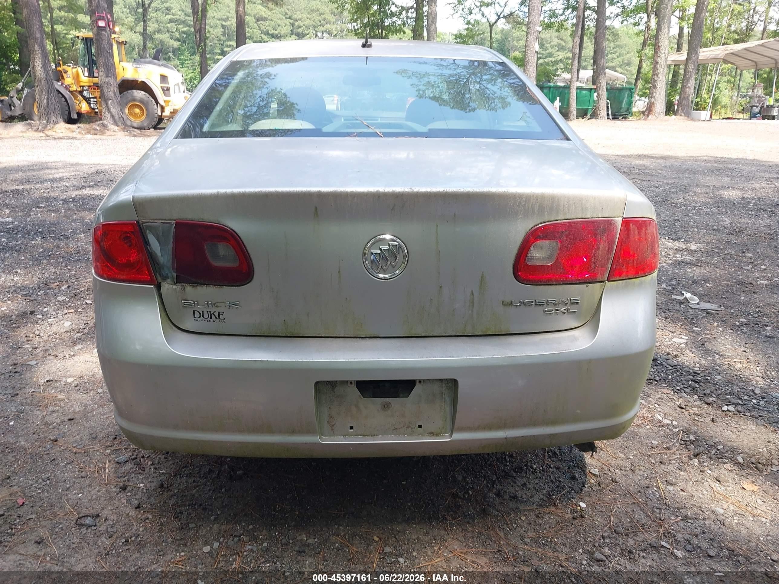 2007 Buick Lucerne Cxl Серебряный vin: 1G4HD57287U114886