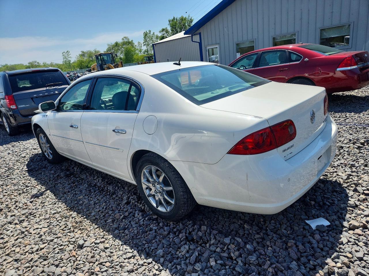 2007 Buick Lucerne Cxl White vin: 1G4HD57287U149847