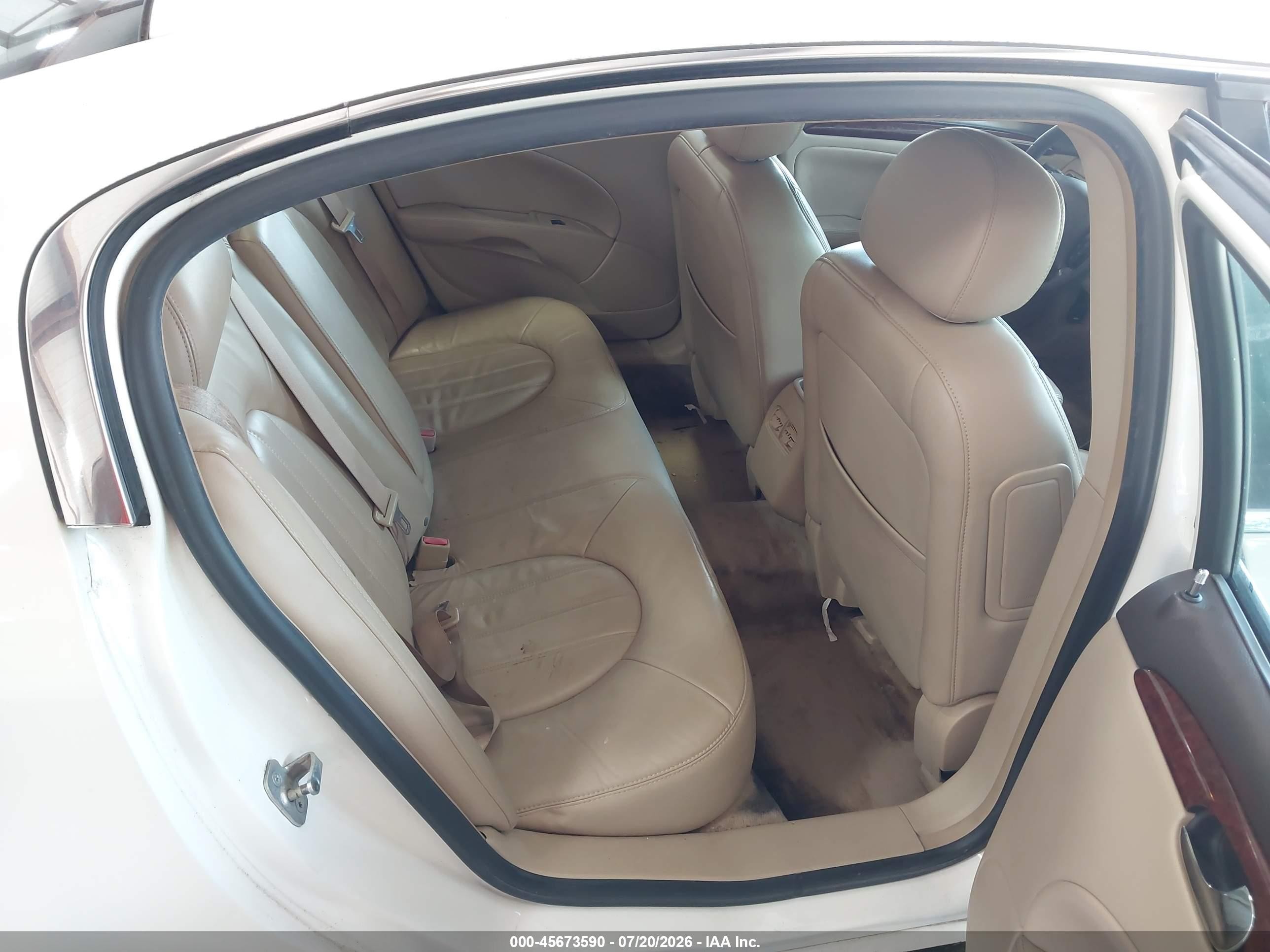 2007 Buick Lucerne Cxl White vin: 1G4HD57287U213515
