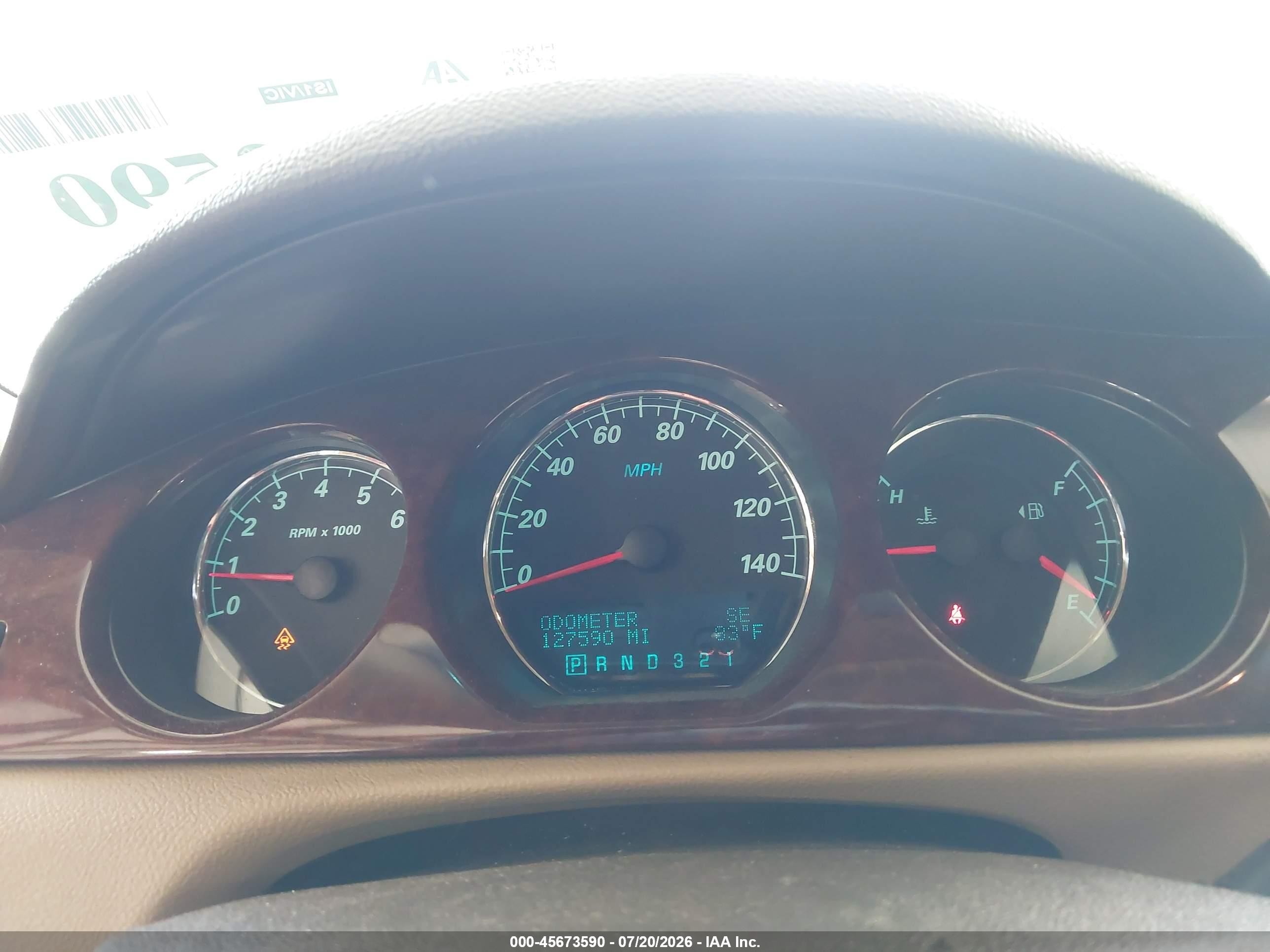 2007 Buick Lucerne Cxl White vin: 1G4HD57287U213515