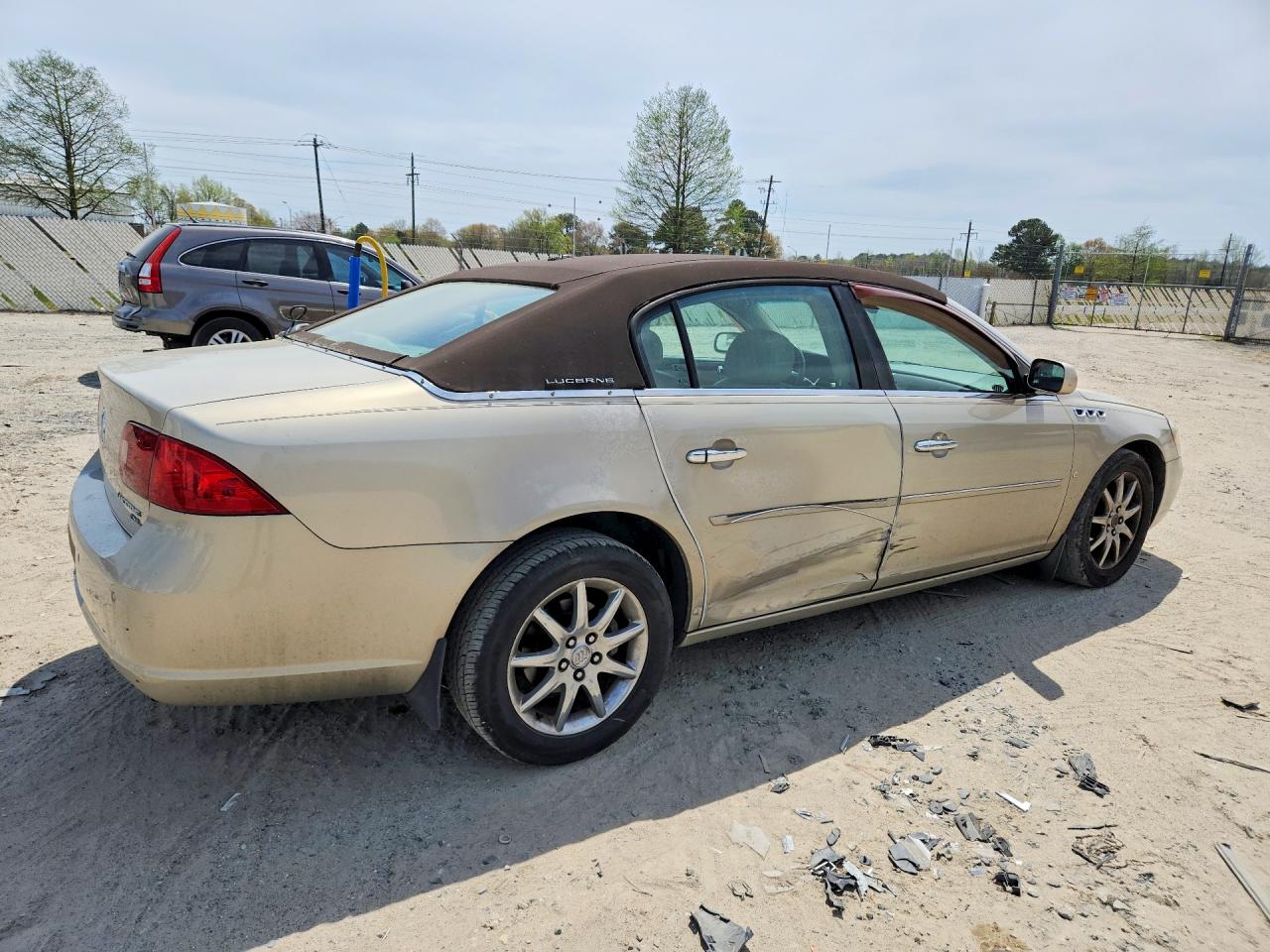 2007 Buick Lucerne Cxl Желто-коричневый vin: 1G4HD57287U225700