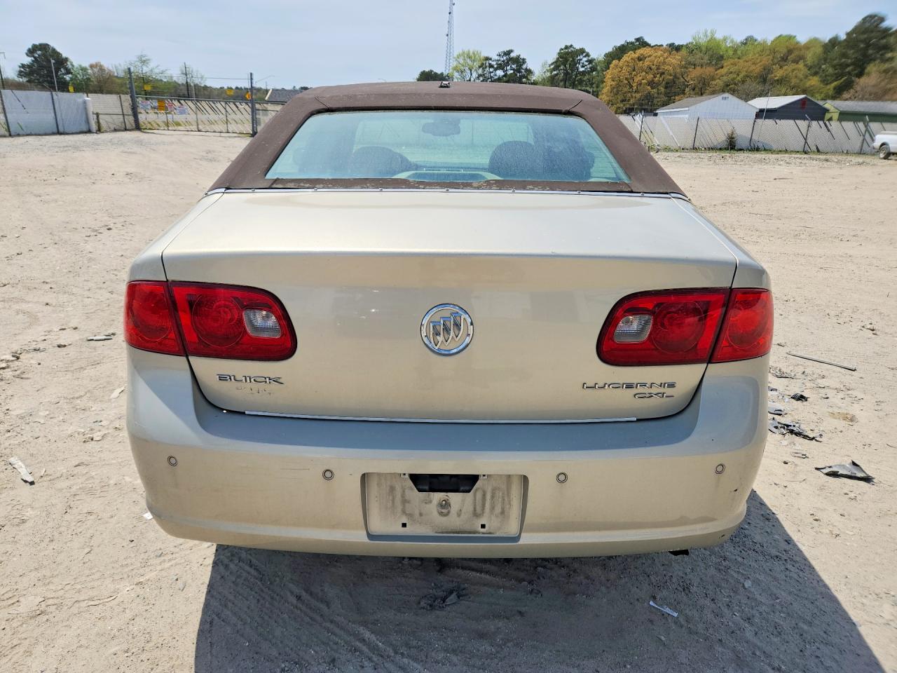 2007 Buick Lucerne Cxl Желто-коричневый vin: 1G4HD57287U225700