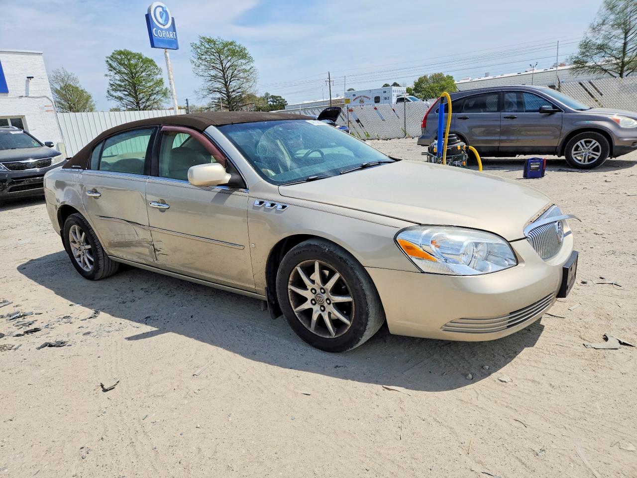 2007 Buick Lucerne Cxl Желто-коричневый vin: 1G4HD57287U225700