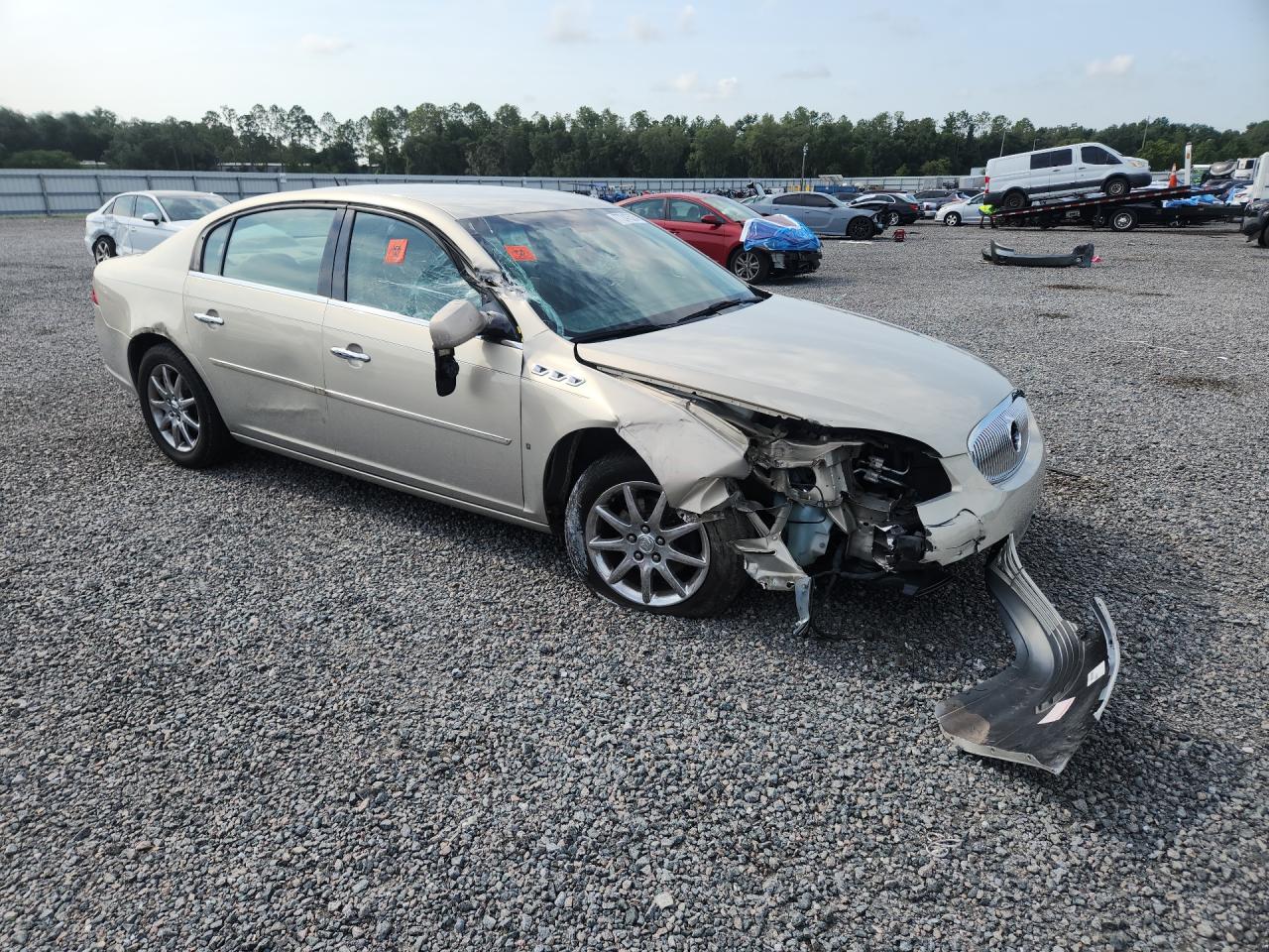 2007 Buick Lucerne Cxl Tan vin: 1G4HD57287U226507