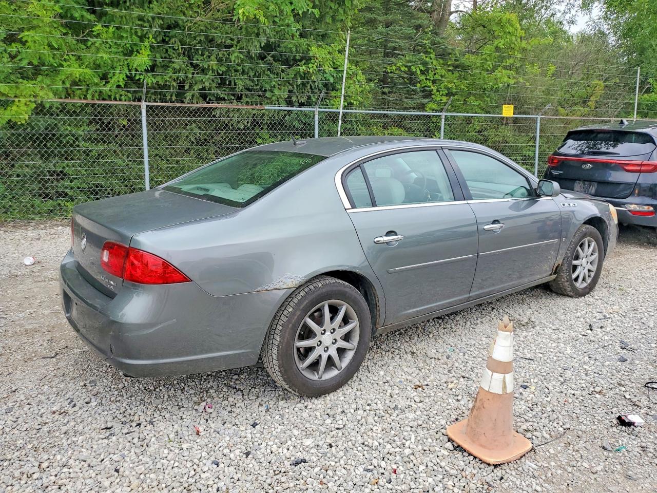 2007 Buick Lucerne Cxl Gray vin: 1G4HD57287U231173