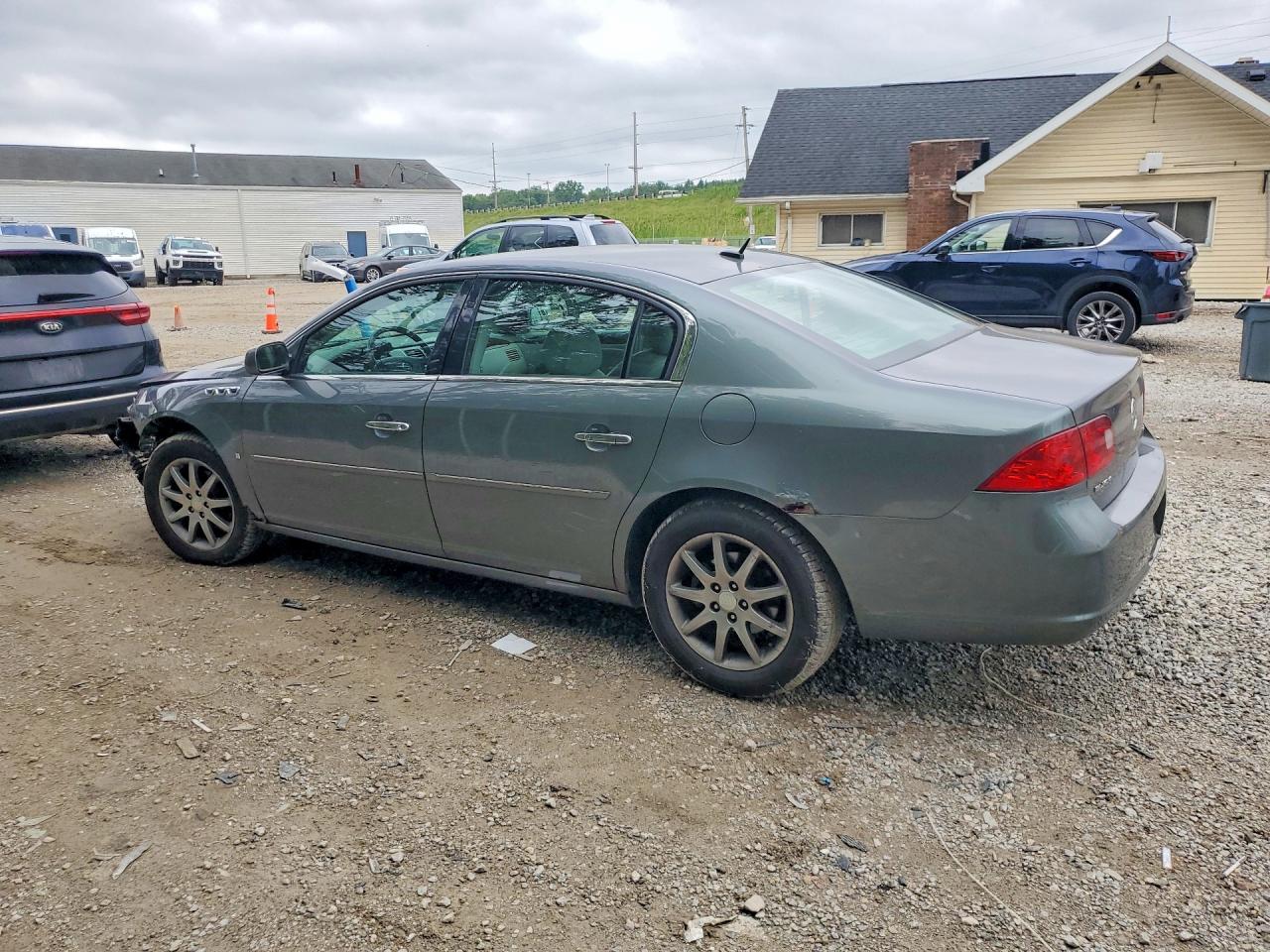 2007 Buick Lucerne Cxl Gray vin: 1G4HD57287U231173