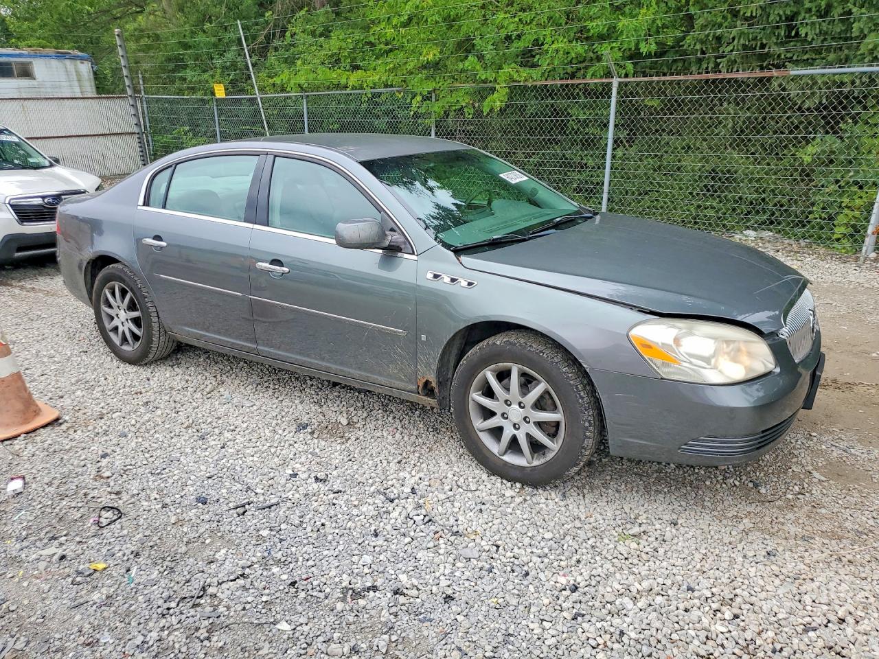 2007 Buick Lucerne Cxl Gray vin: 1G4HD57287U231173