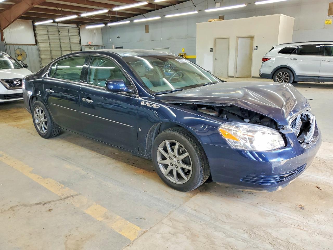 2008 Buick Lucerne Cxl Синий vin: 1G4HD57288U107809