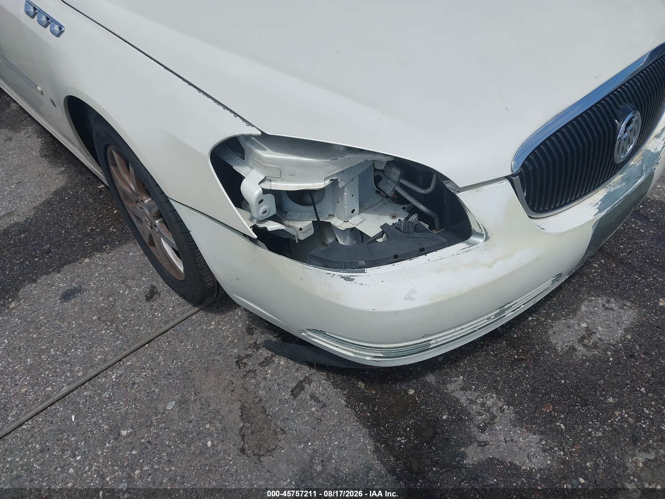 2008 Buick Lucerne Cxl Cream vin: 1G4HD57288U170277