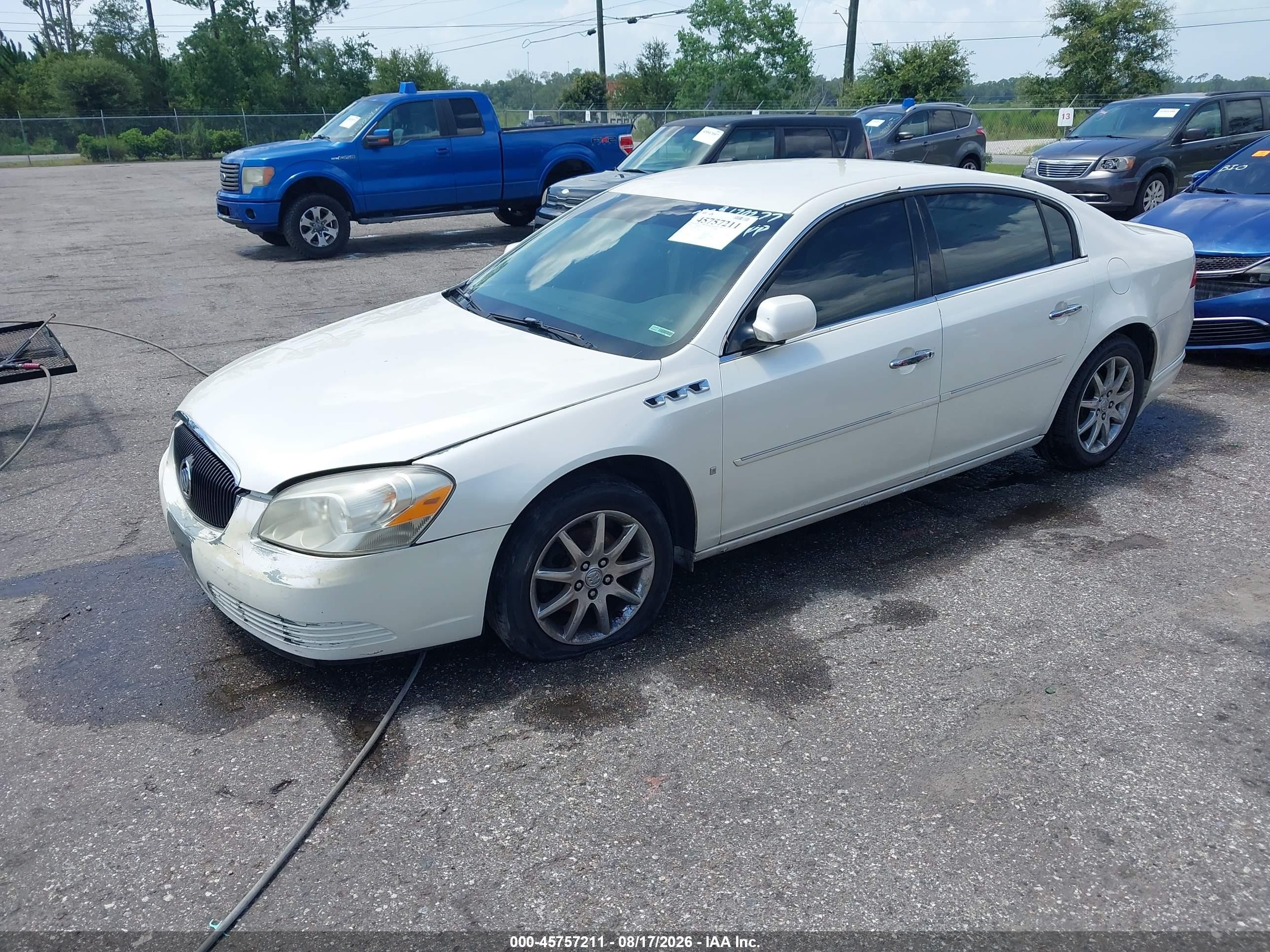 2008 Buick Lucerne Cxl Cream vin: 1G4HD57288U170277