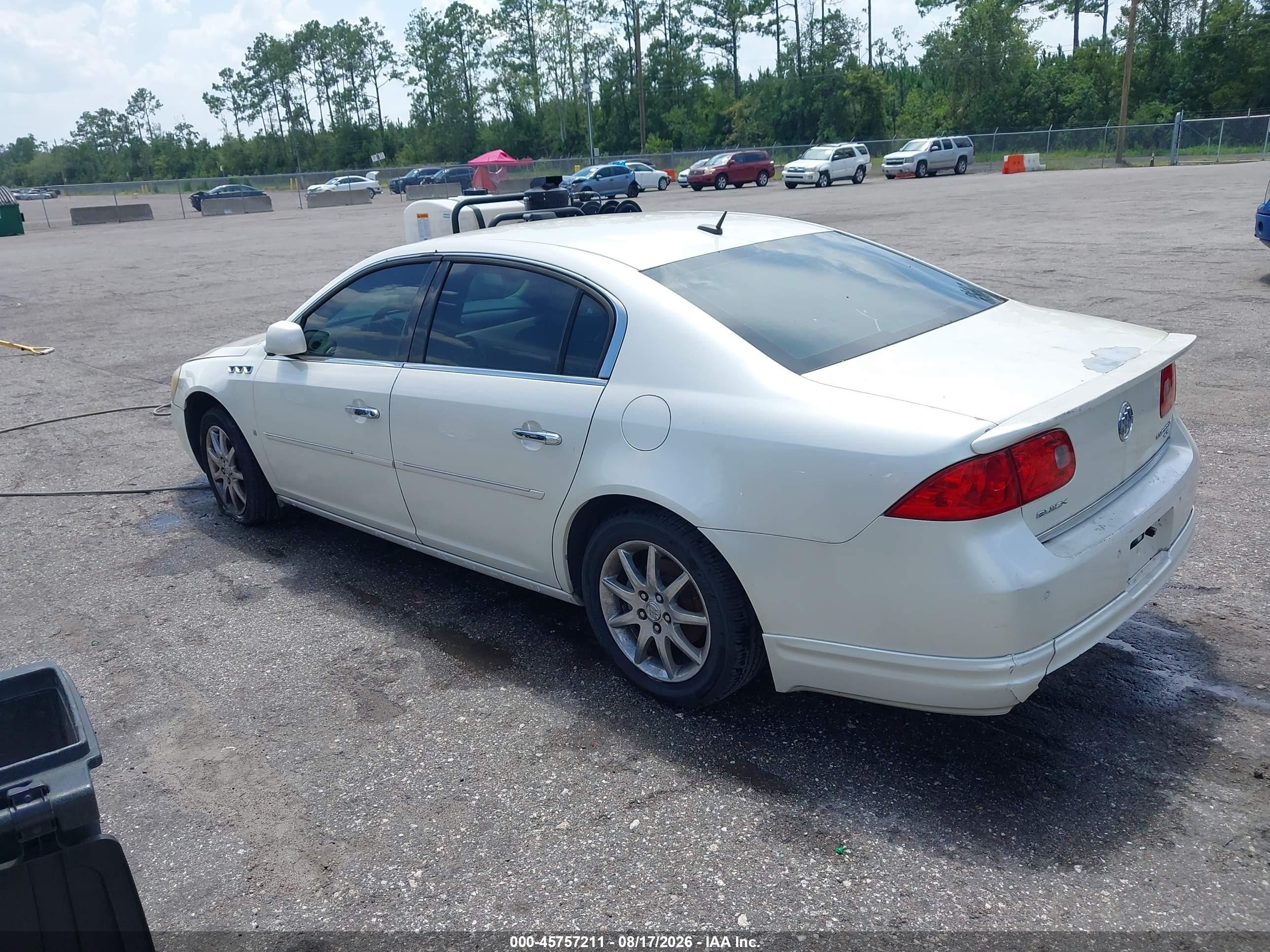 2008 Buick Lucerne Cxl Cream vin: 1G4HD57288U170277