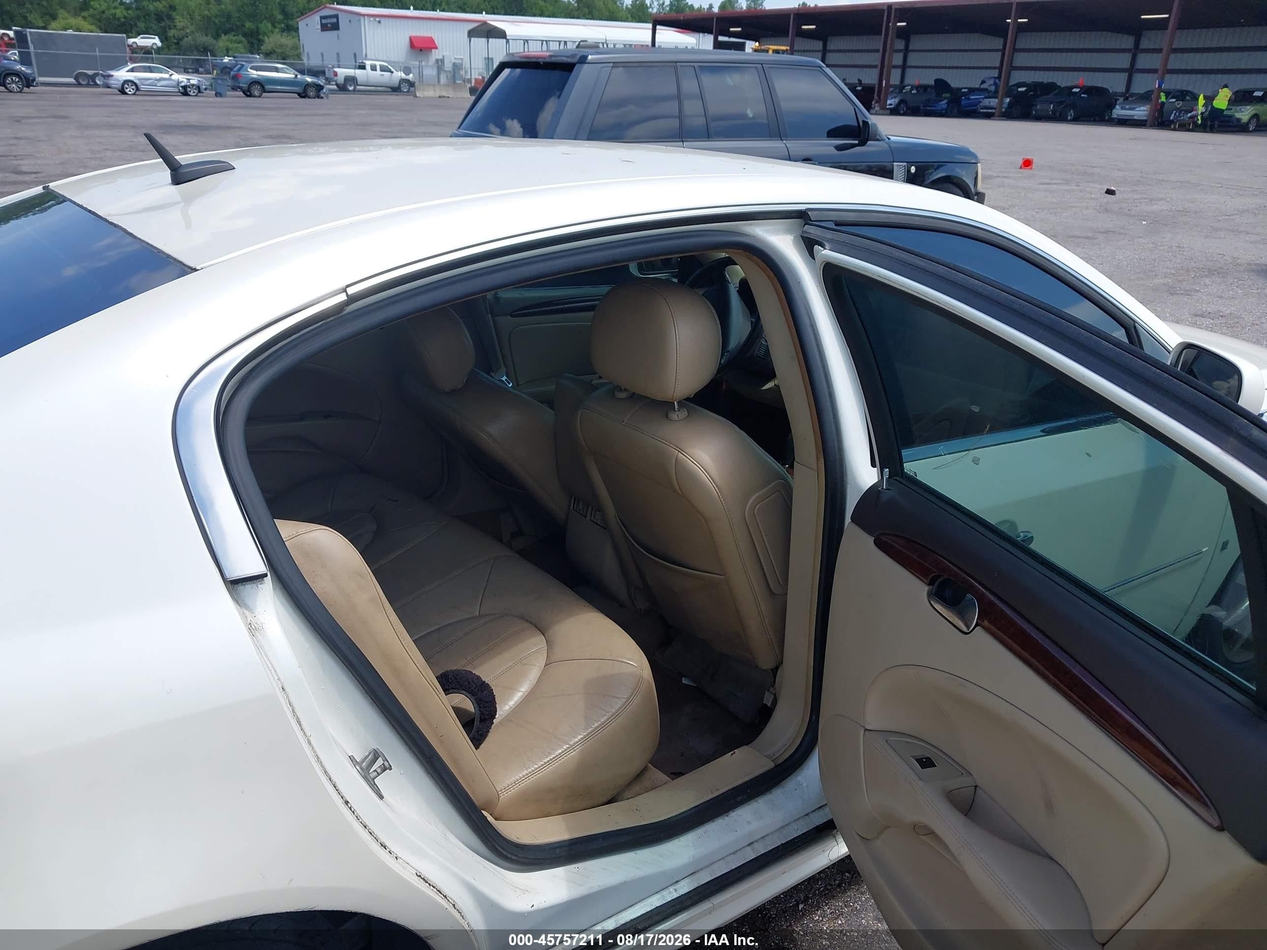 2008 Buick Lucerne Cxl Cream vin: 1G4HD57288U170277
