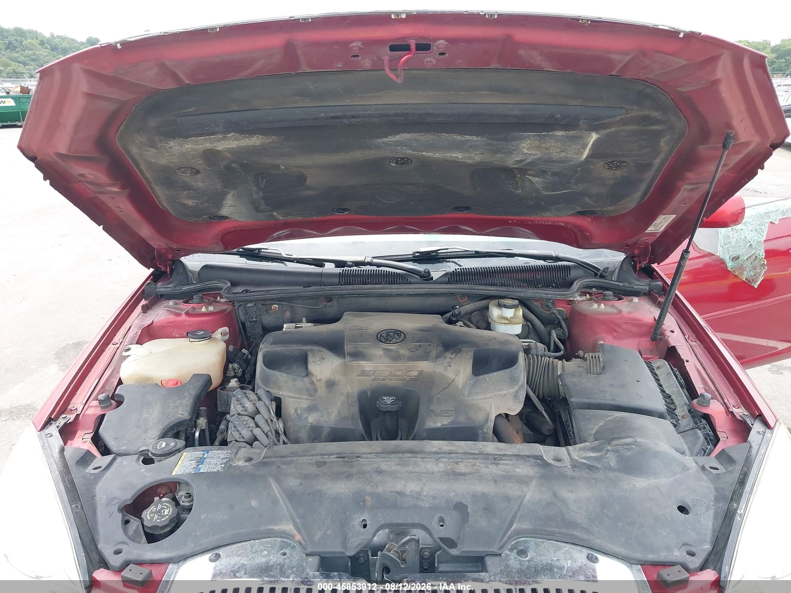 2008 Buick Lucerne Cxl Красный vin: 1G4HD57288U180730