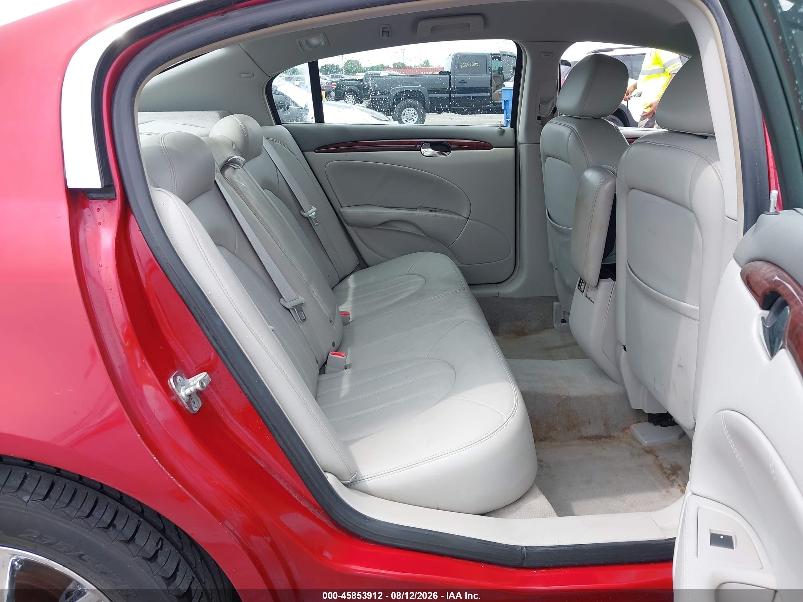 2008 Buick Lucerne Cxl Красный vin: 1G4HD57288U180730