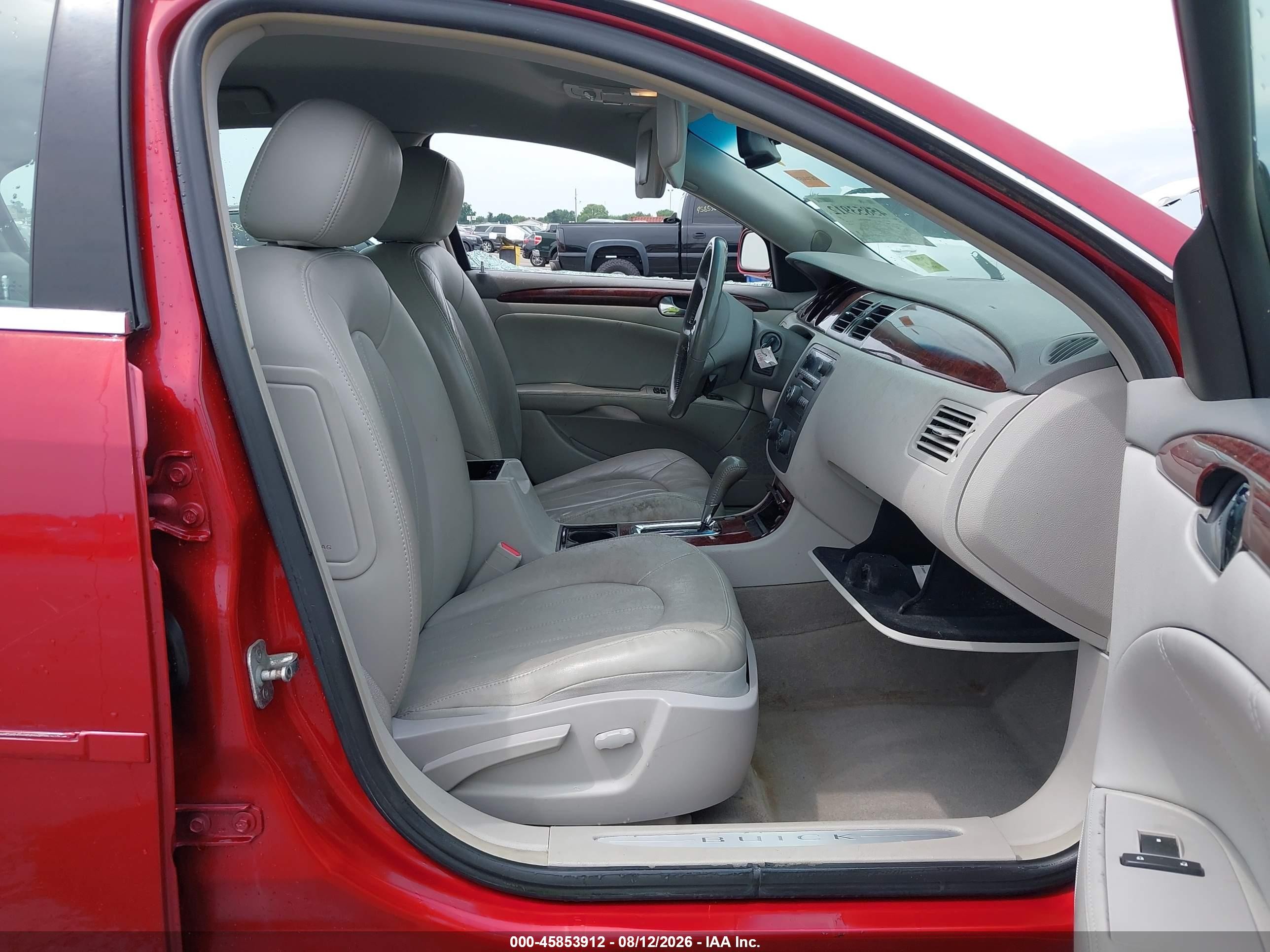 2008 Buick Lucerne Cxl Красный vin: 1G4HD57288U180730