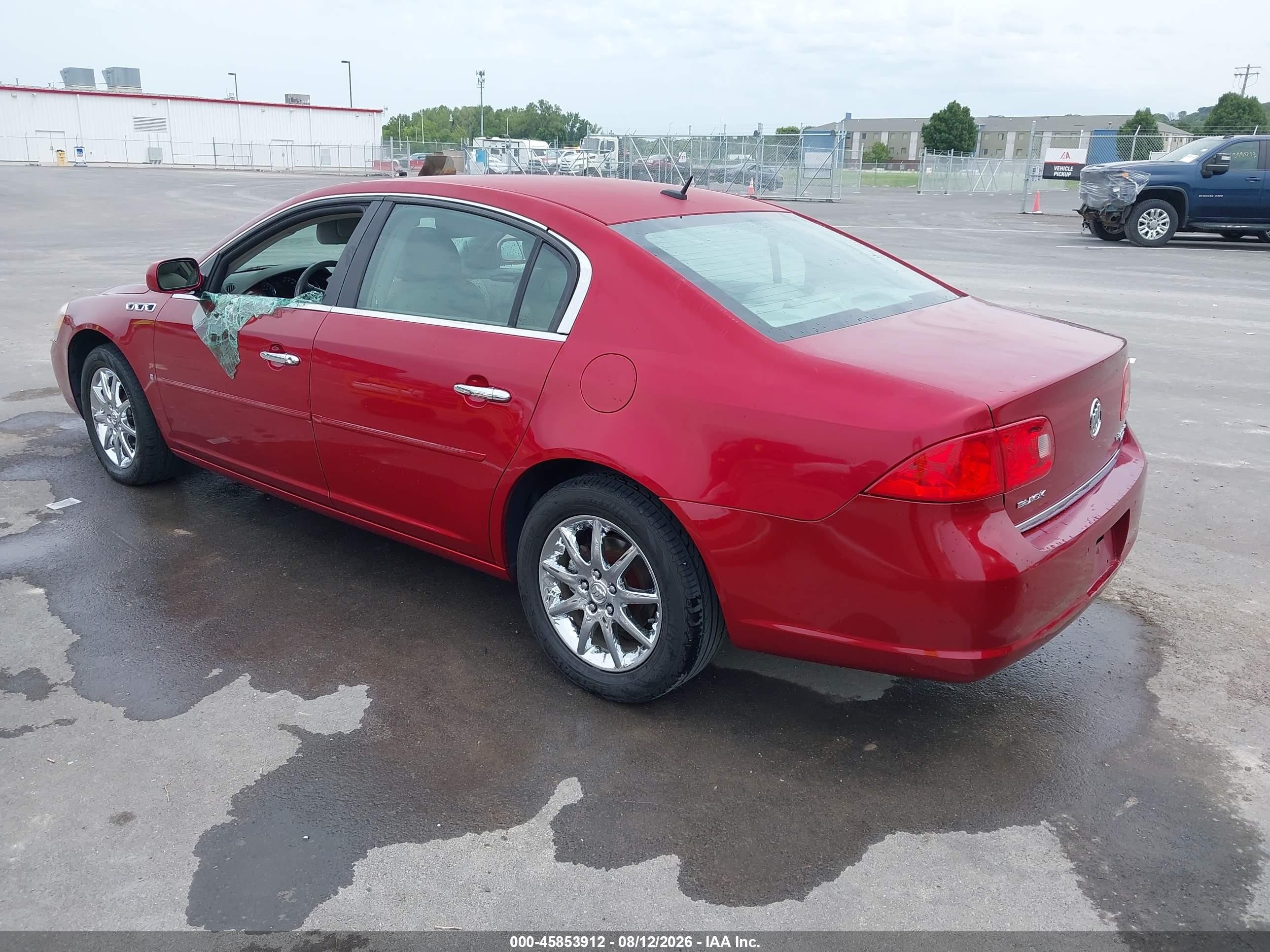 2008 Buick Lucerne Cxl Красный vin: 1G4HD57288U180730
