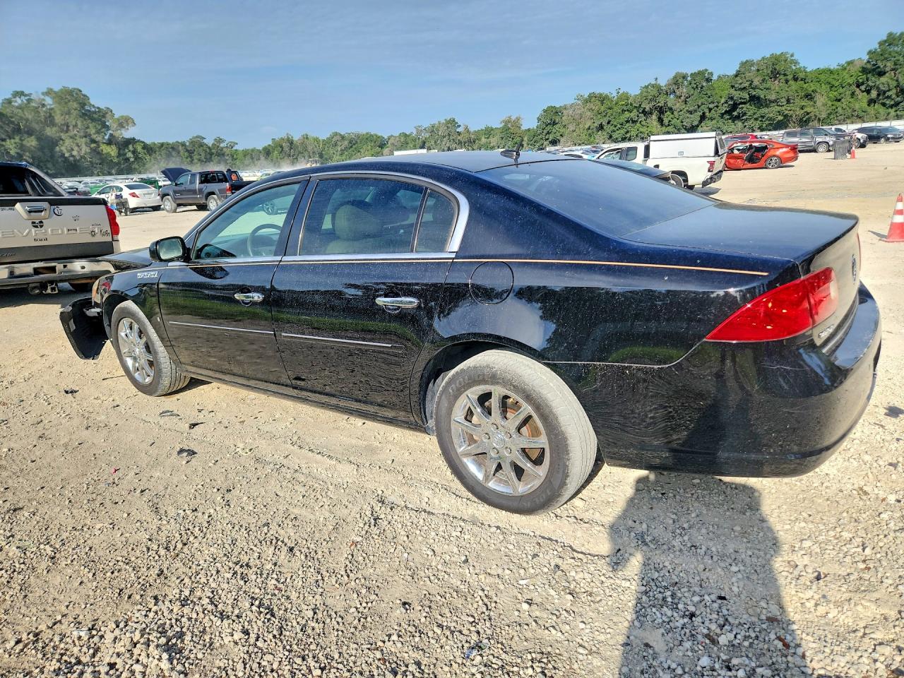 2008 Buick Lucerne Cxl Черный vin: 1G4HD57288U183496