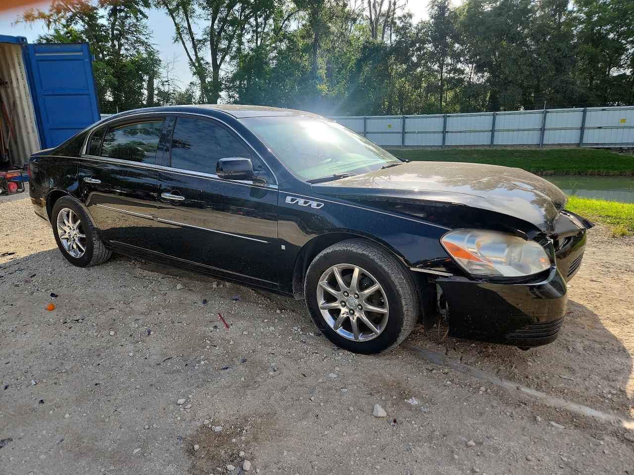 2008 Buick Lucerne Cxl Черный vin: 1G4HD57288U183496