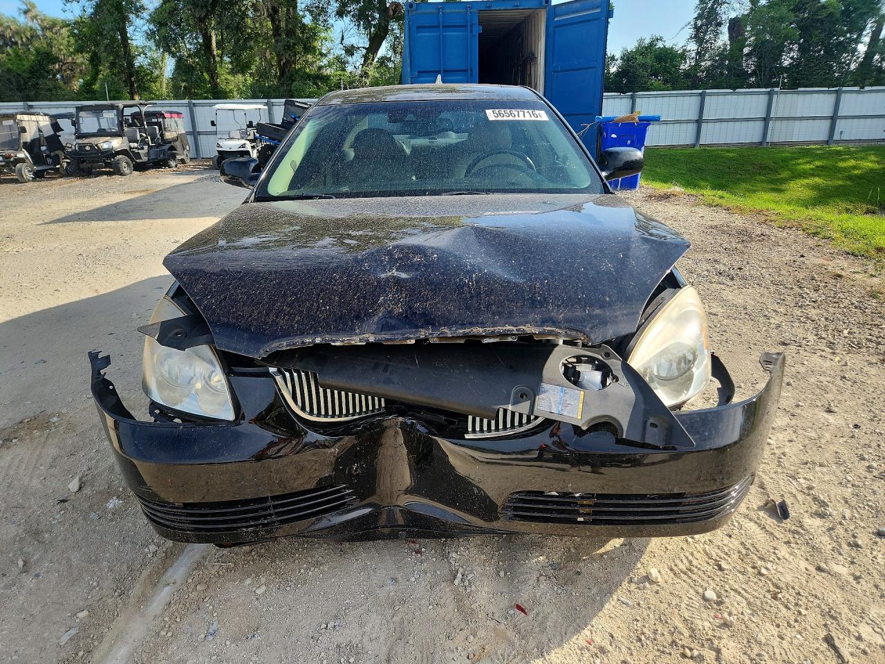 2008 Buick Lucerne Cxl Черный vin: 1G4HD57288U183496