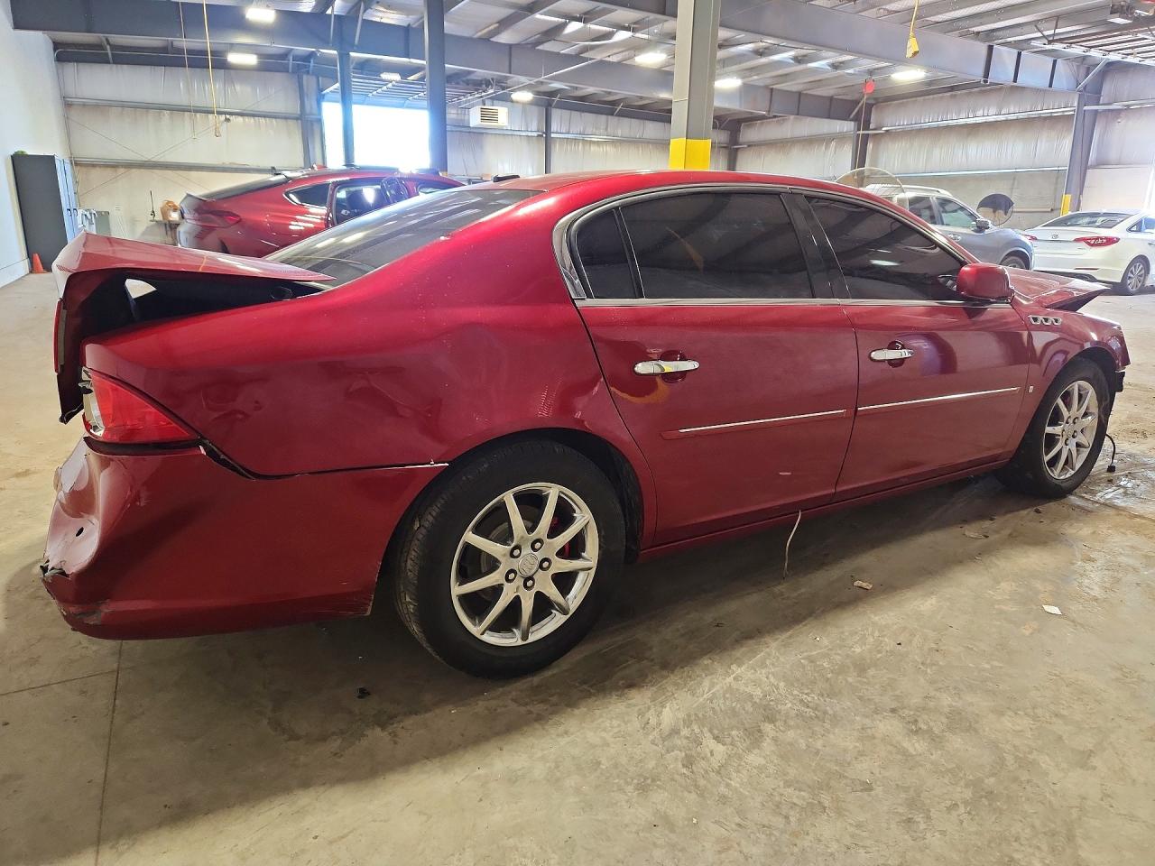 2008 Buick Lucerne Cxl Red vin: 1G4HD57288U189167