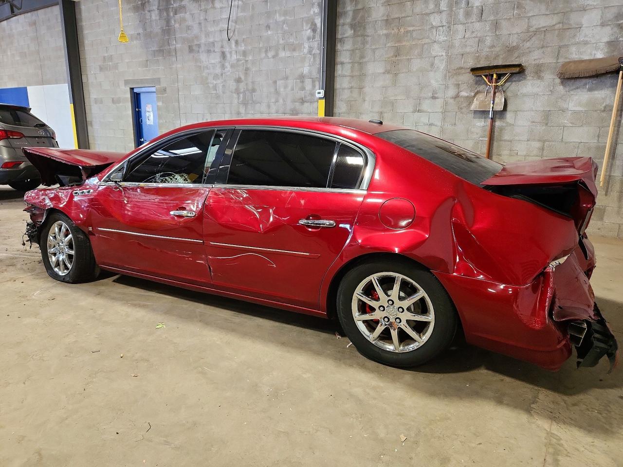 2008 Buick Lucerne Cxl Red vin: 1G4HD57288U189167