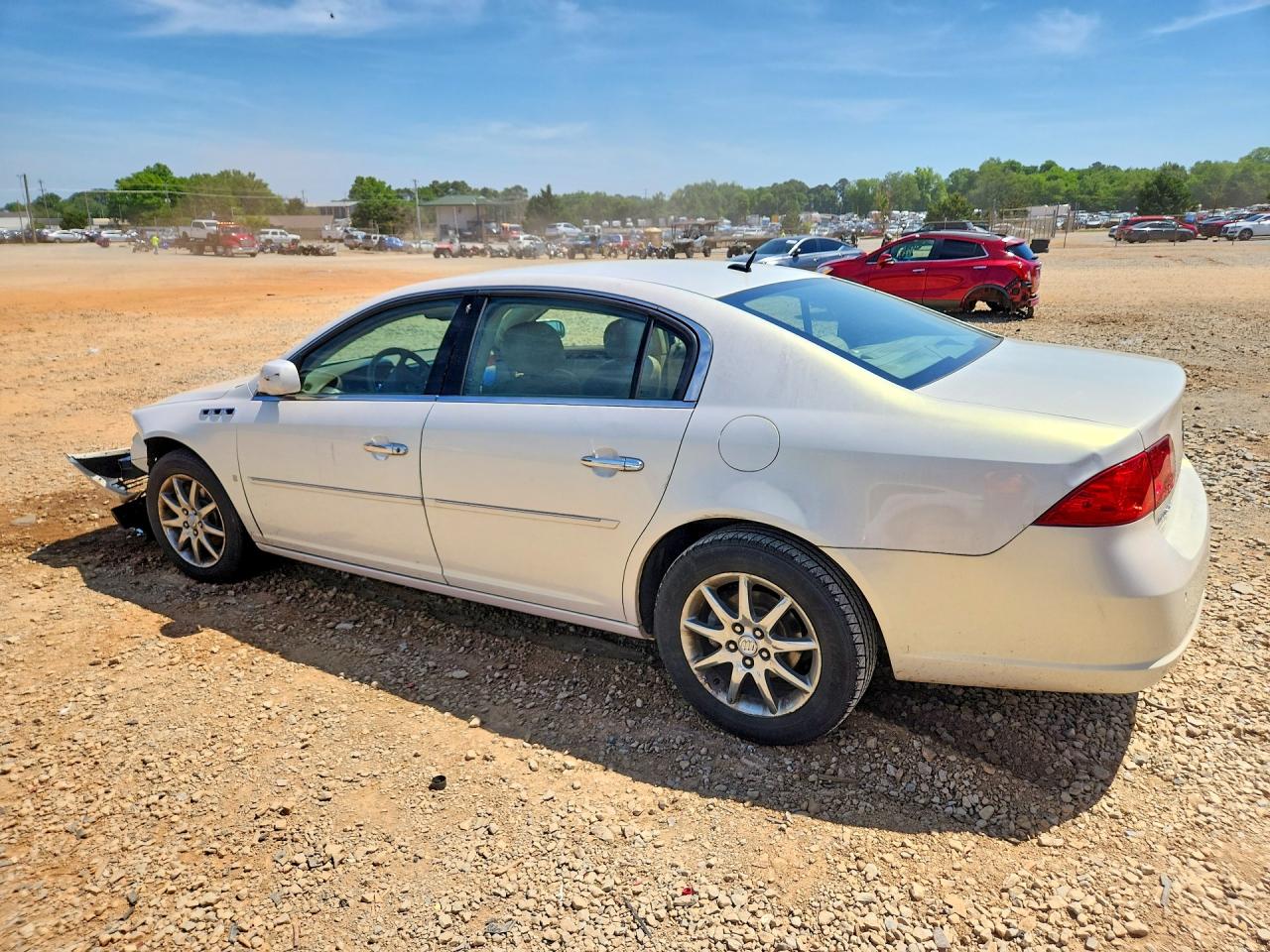 2006 Buick Lucerne Cxl White vin: 1G4HD57296U132862