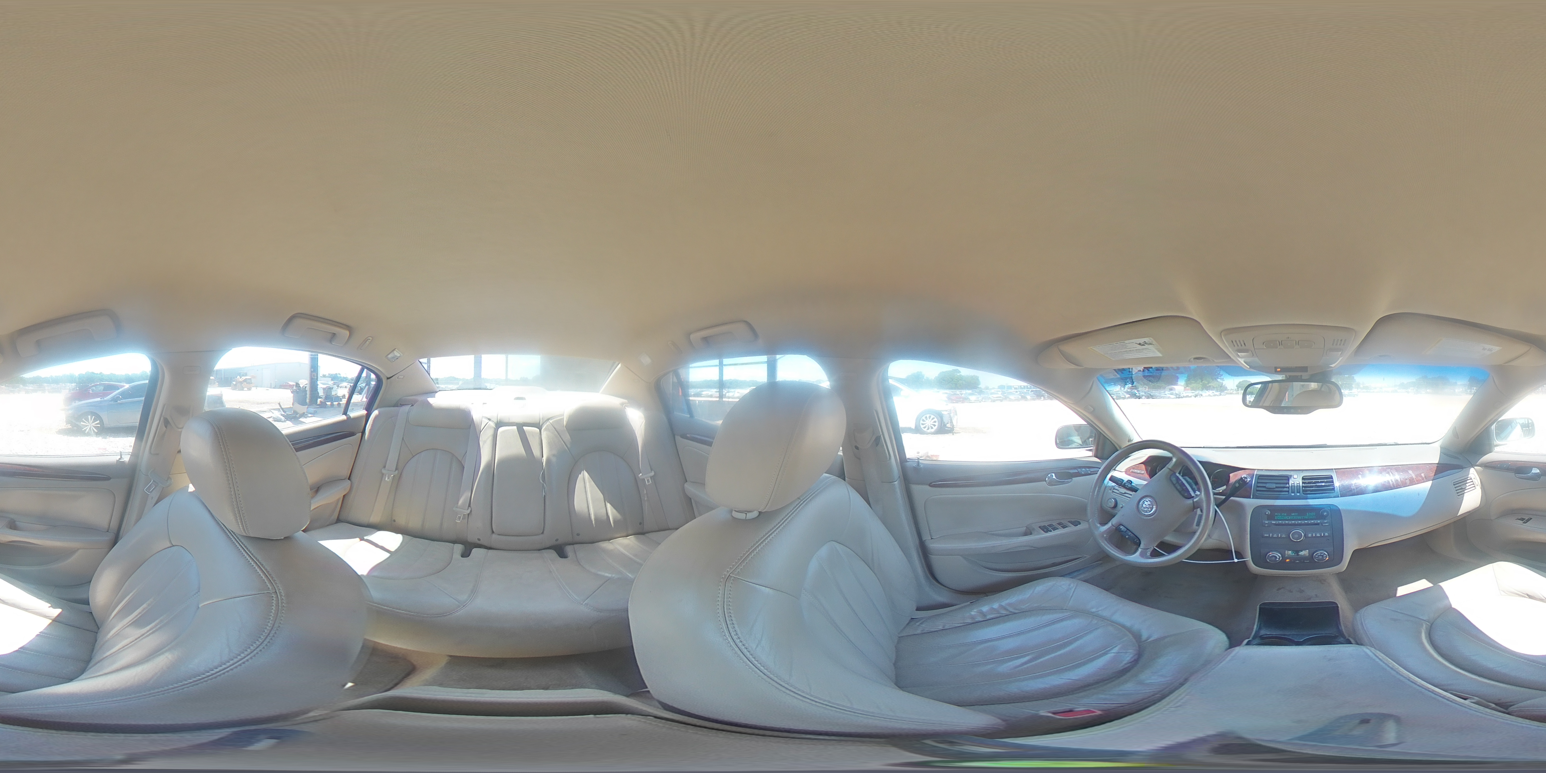 2006 Buick Lucerne Cxl White vin: 1G4HD57296U132862