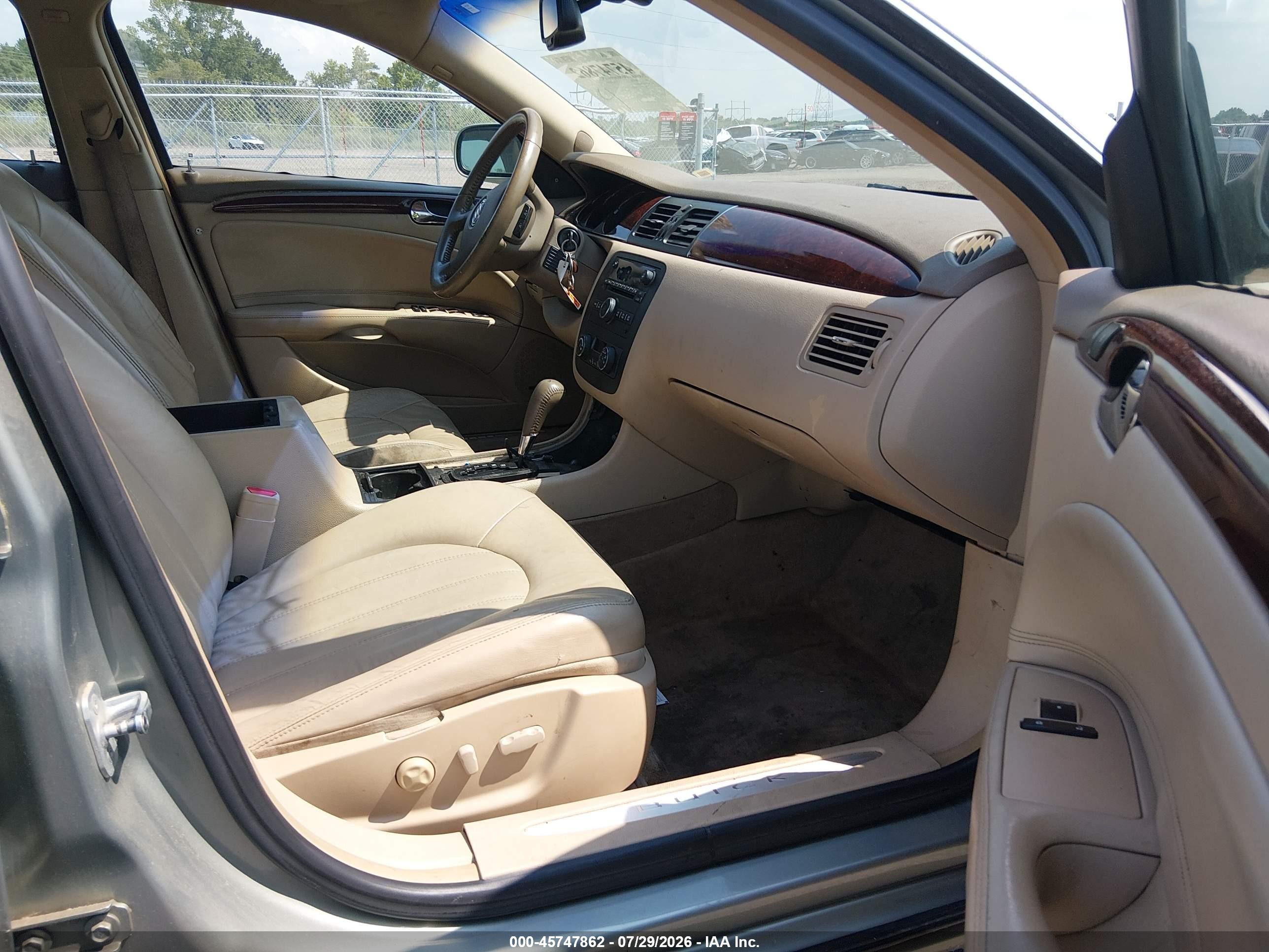 2006 Buick Lucerne Cxl Green vin: 1G4HD57296U210010