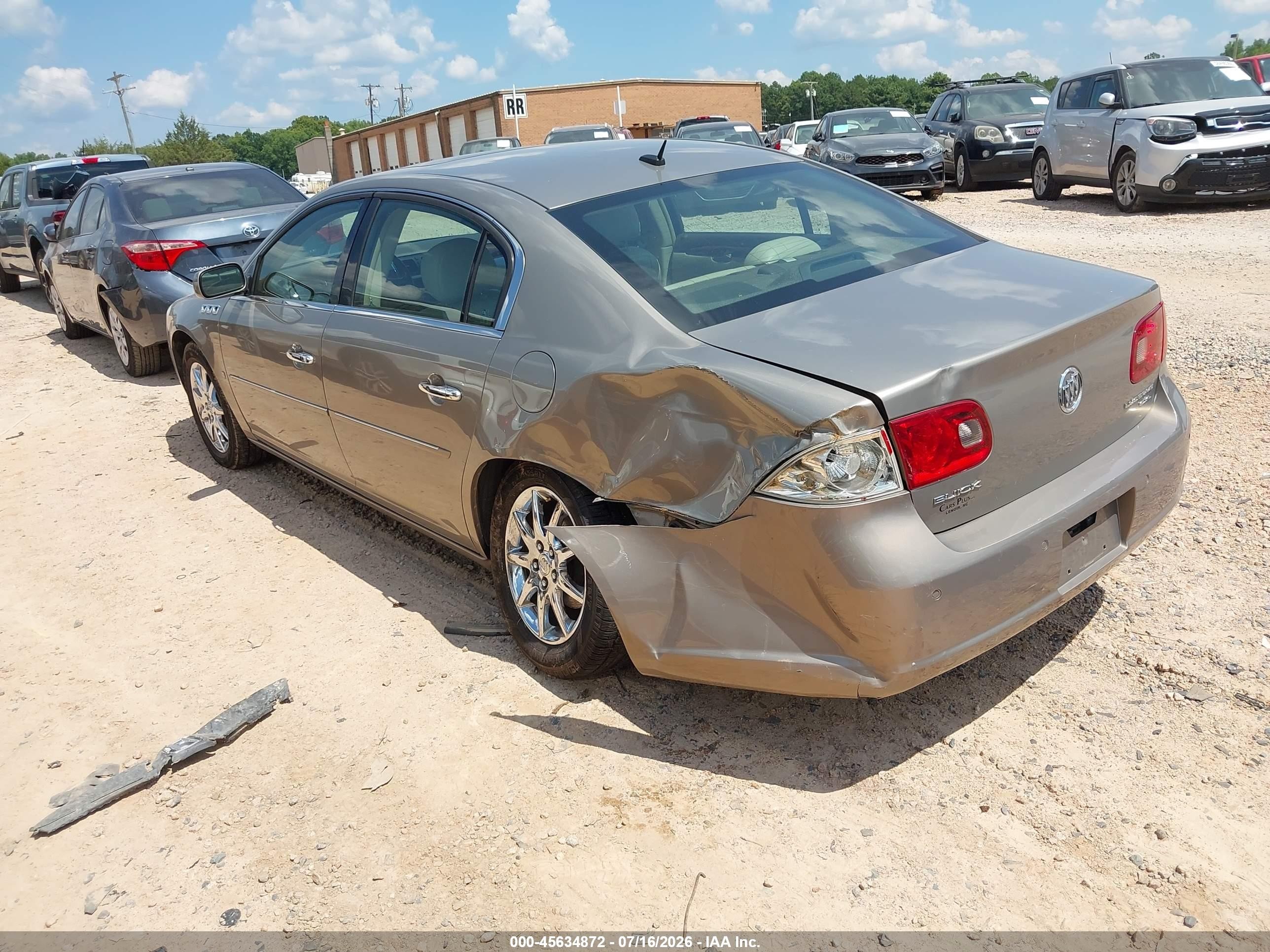 2007 Buick Lucerne Cxl Gold vin: 1G4HD57297U157259