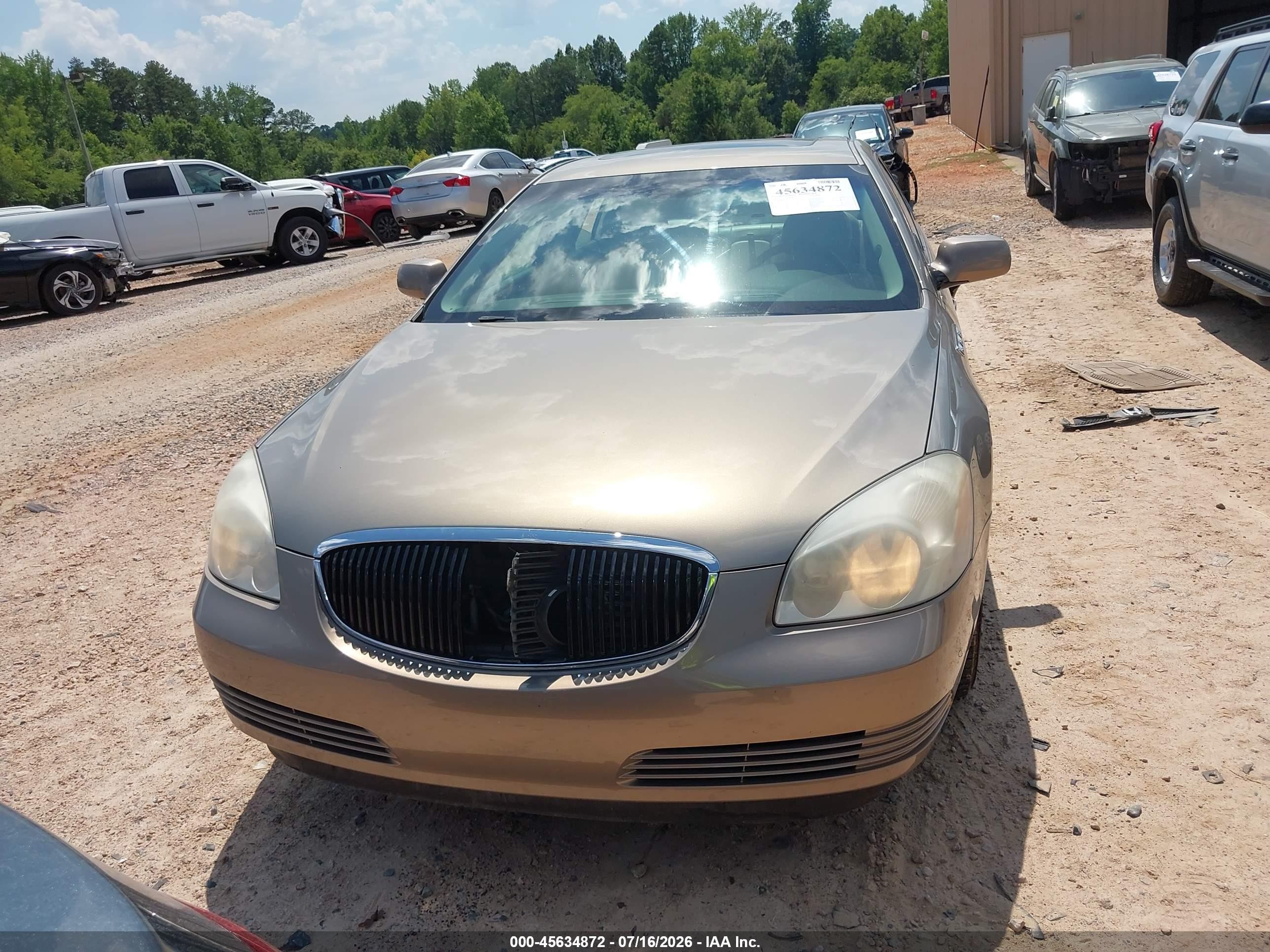 2007 Buick Lucerne Cxl Gold vin: 1G4HD57297U157259