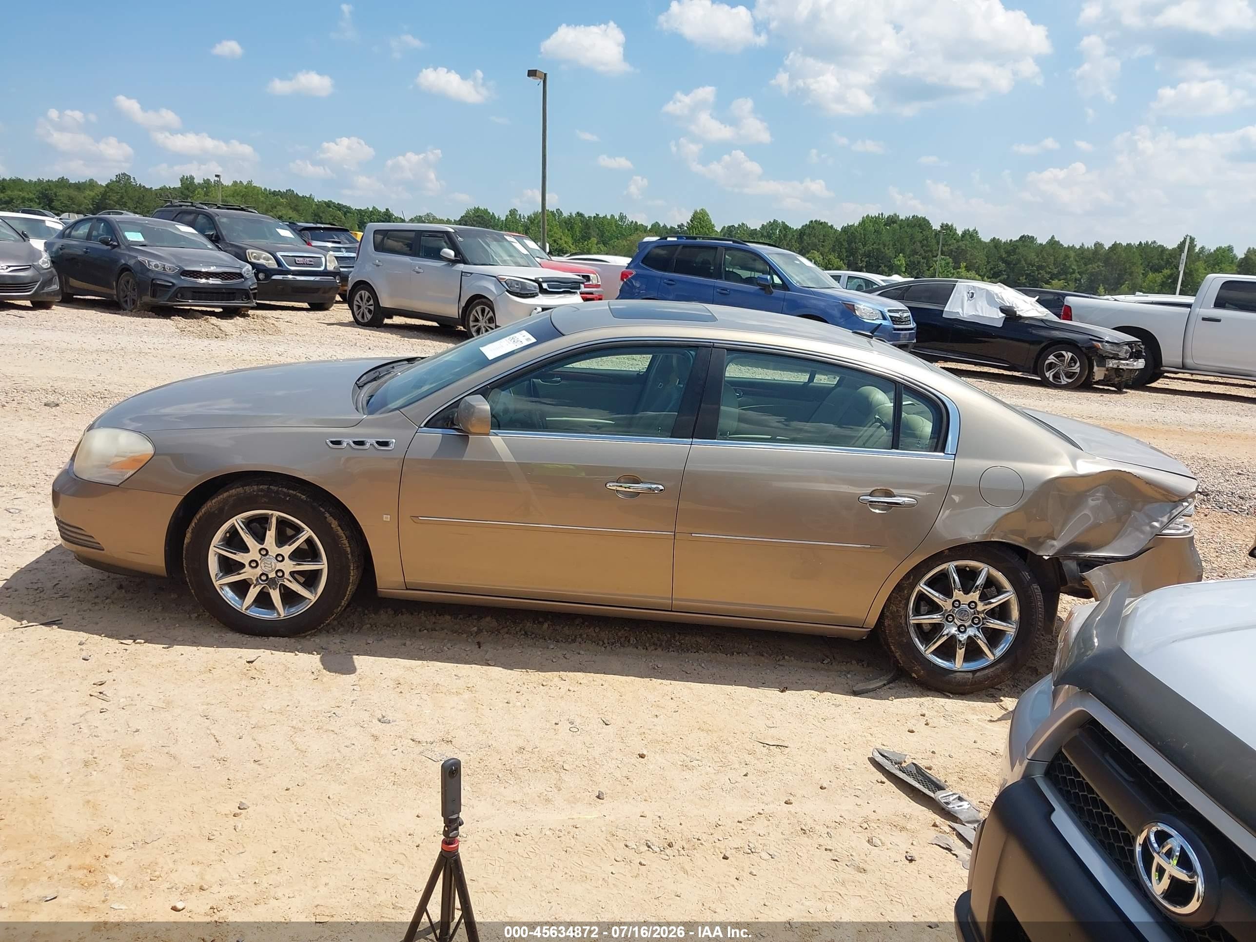 2007 Buick Lucerne Cxl Gold vin: 1G4HD57297U157259