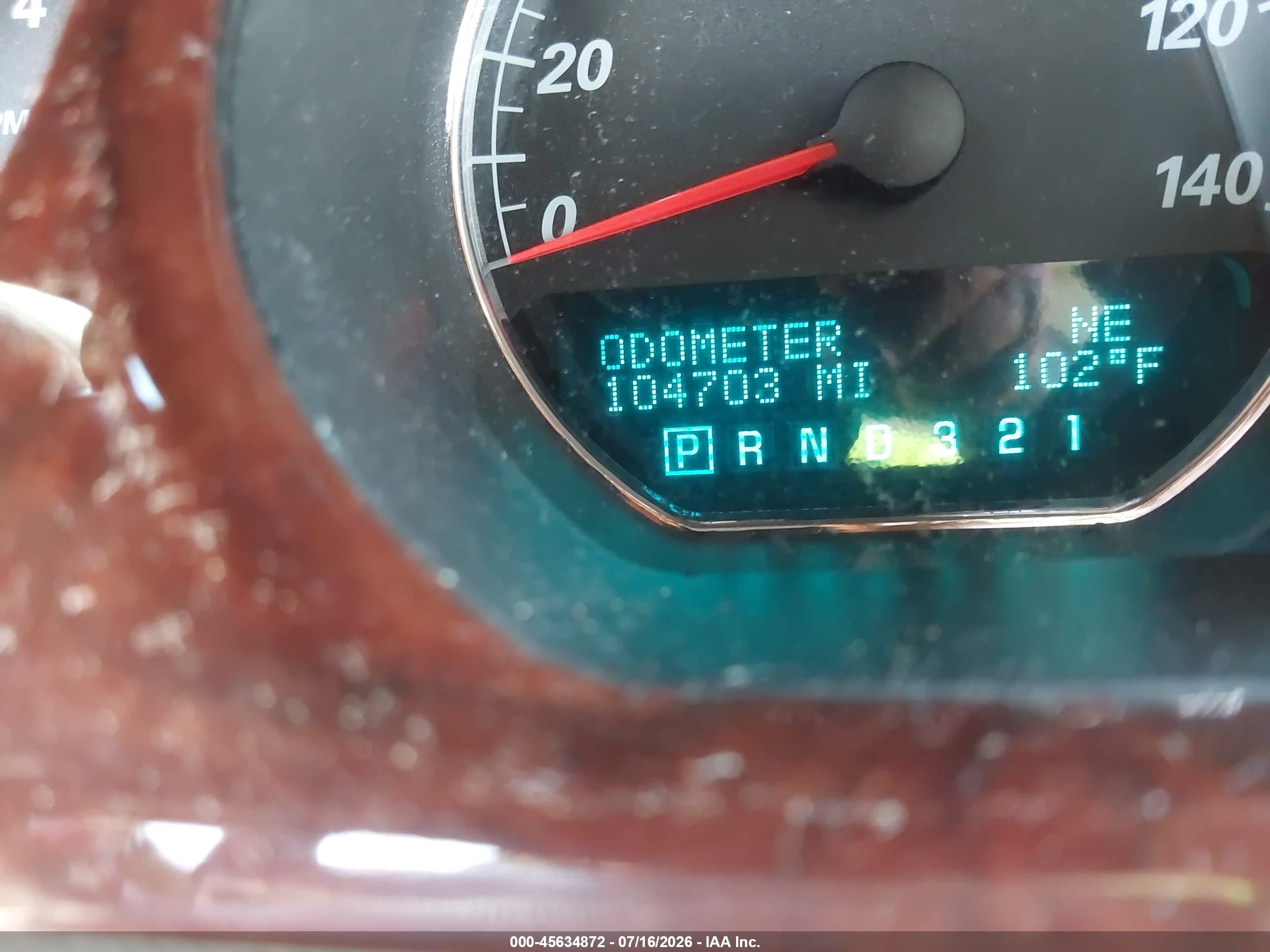 2007 Buick Lucerne Cxl Gold vin: 1G4HD57297U157259