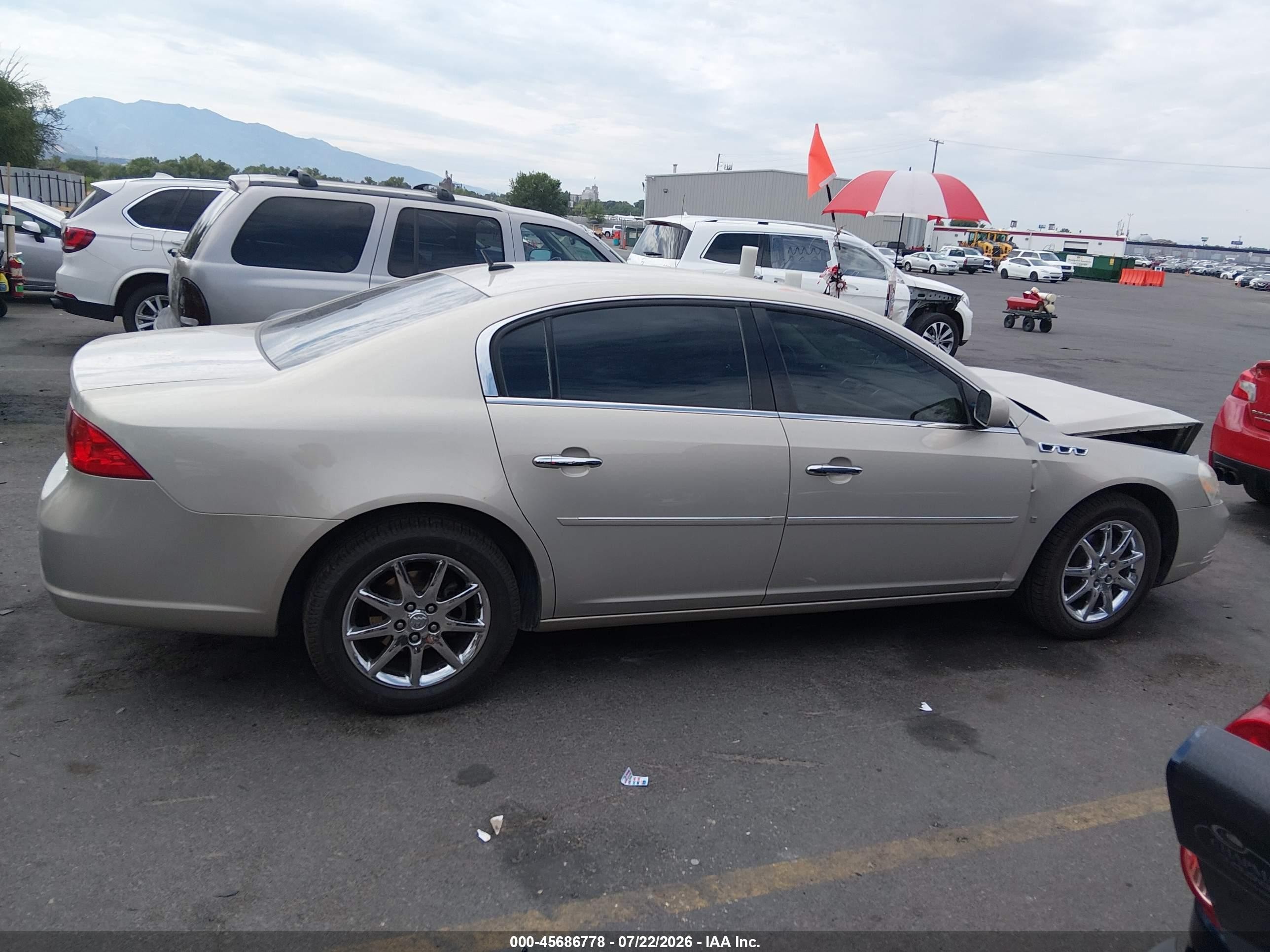 2007 Buick Lucerne Cxl Beige vin: 1G4HD57297U170044