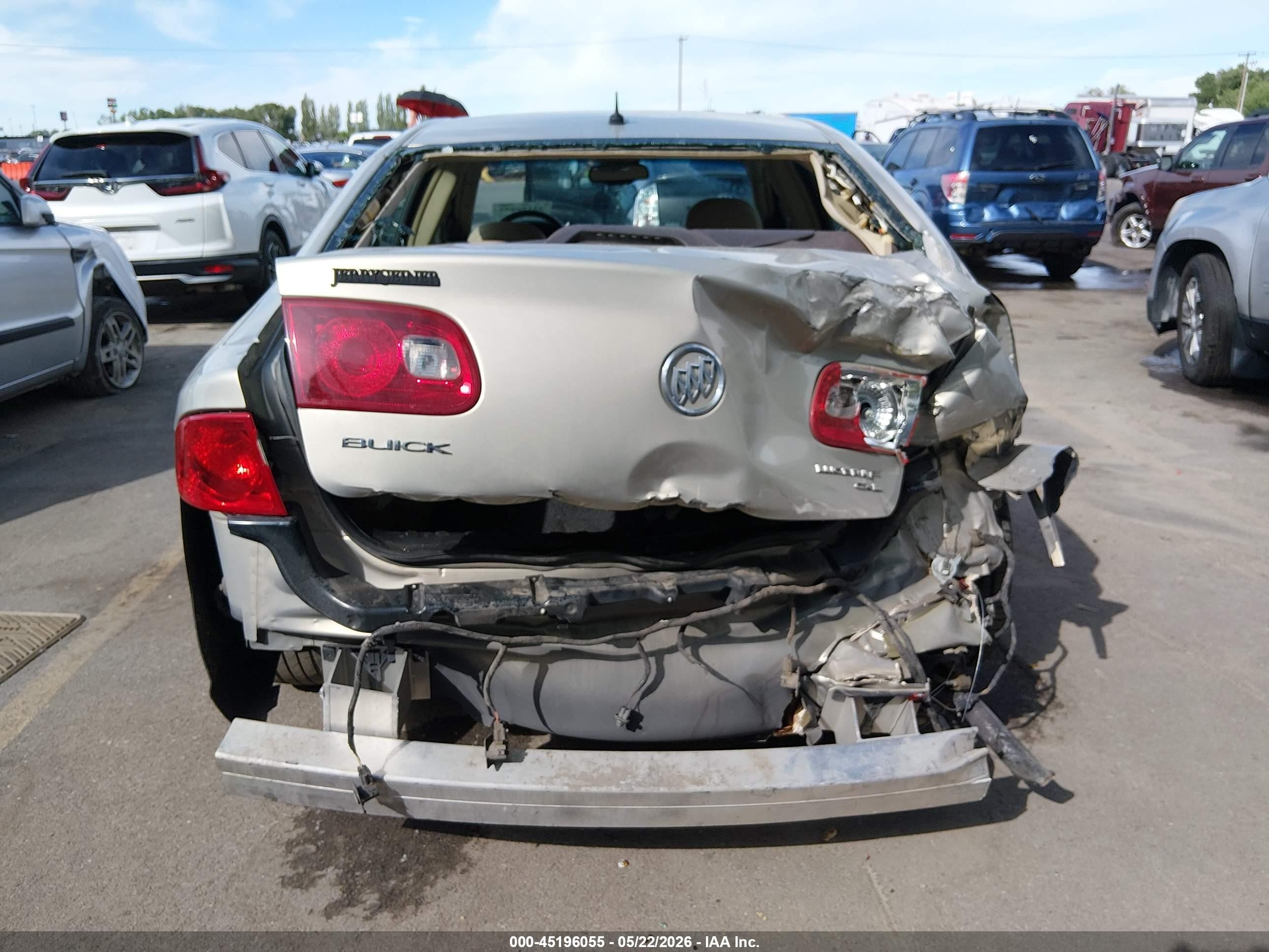 2007 Buick Lucerne Cxl Beige vin: 1G4HD57297U170433